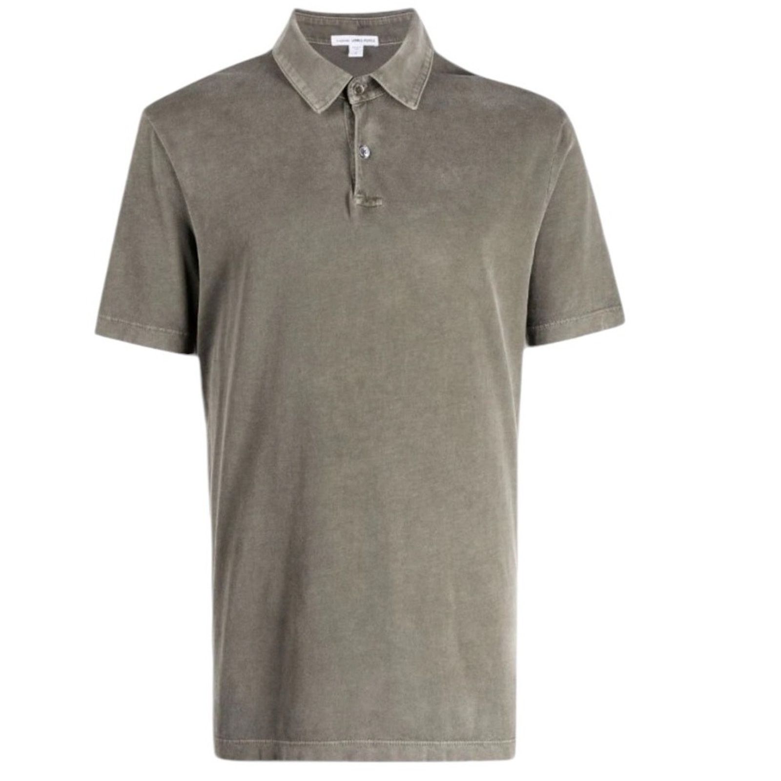 James Perse Supima Cotton Polo Shirt Olive Green Sz 5/XXL