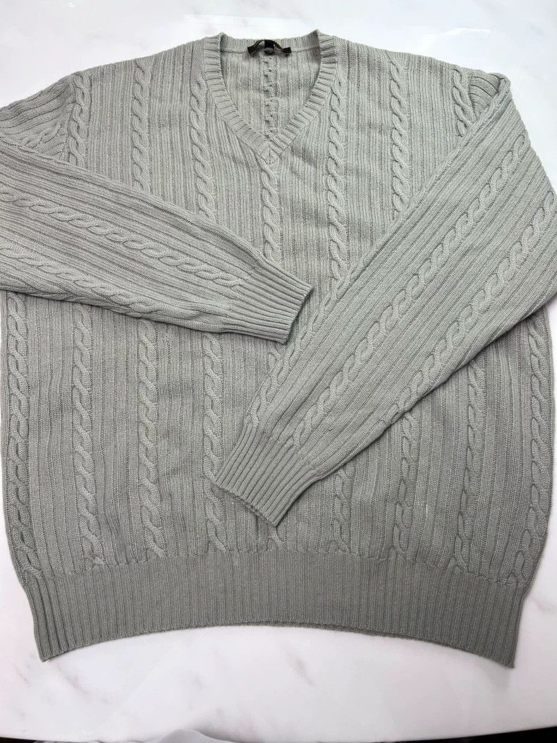 Loro Piana LORO PIANA Thickened cashmere sweater Size US XXL / EU 58 / 5 - 2 Thumbnail