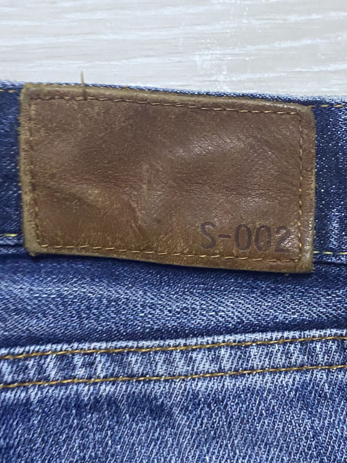 Undercover × Uniqlo Uniqlo S-002 Blue Wash Loose Jeans Size US 32 / EU 48 - 9 Thumbnail