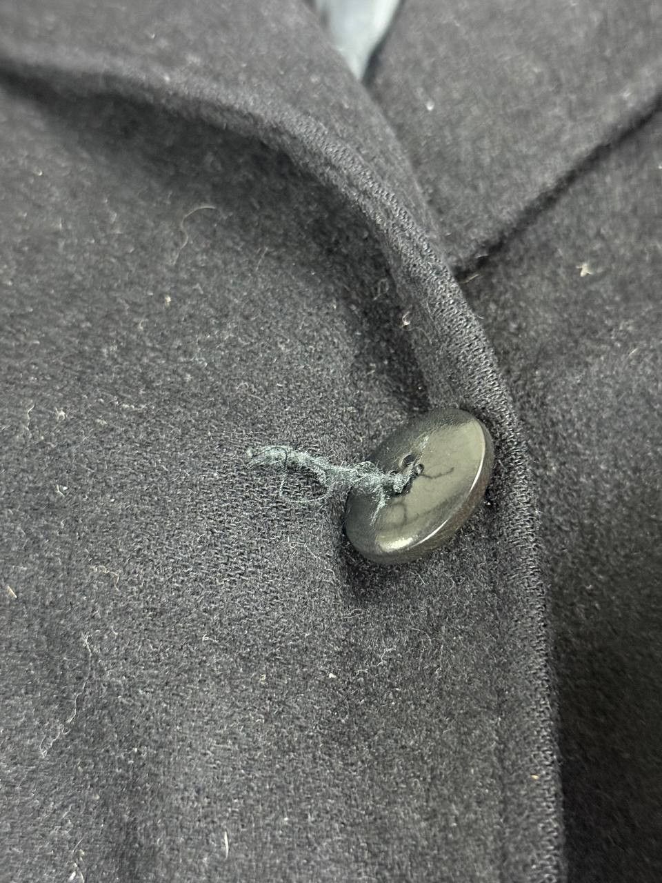 Balmain Balmain Wool Cashmere Coat Navy M/L Size US M / EU 48-50 / 2 - 15 Thumbnail