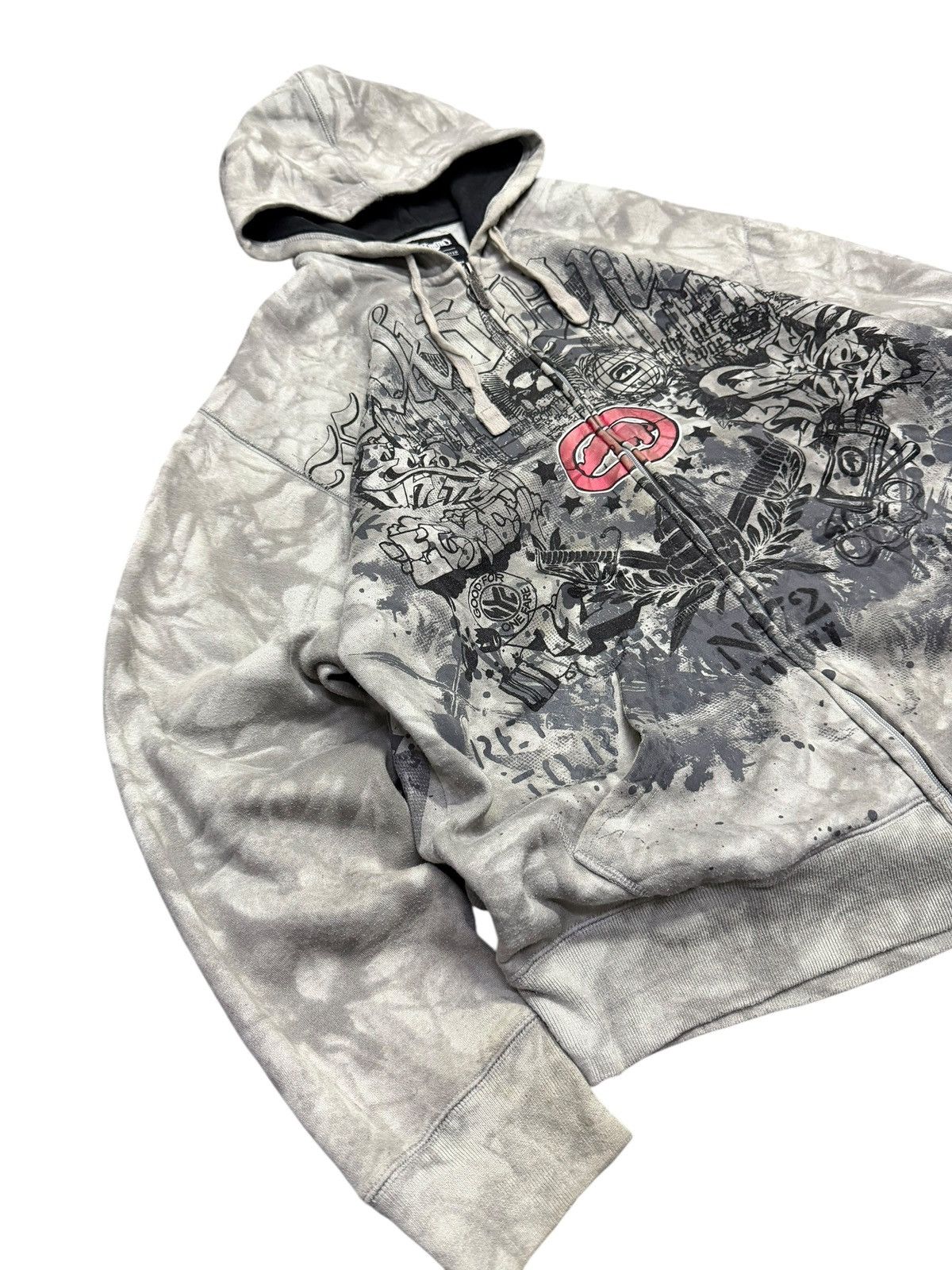 Ecko Unltd. Ecko Unltd Fullprint Zipper Hoodie Size US L / EU 52-54 / 3 - 4 Thumbnail