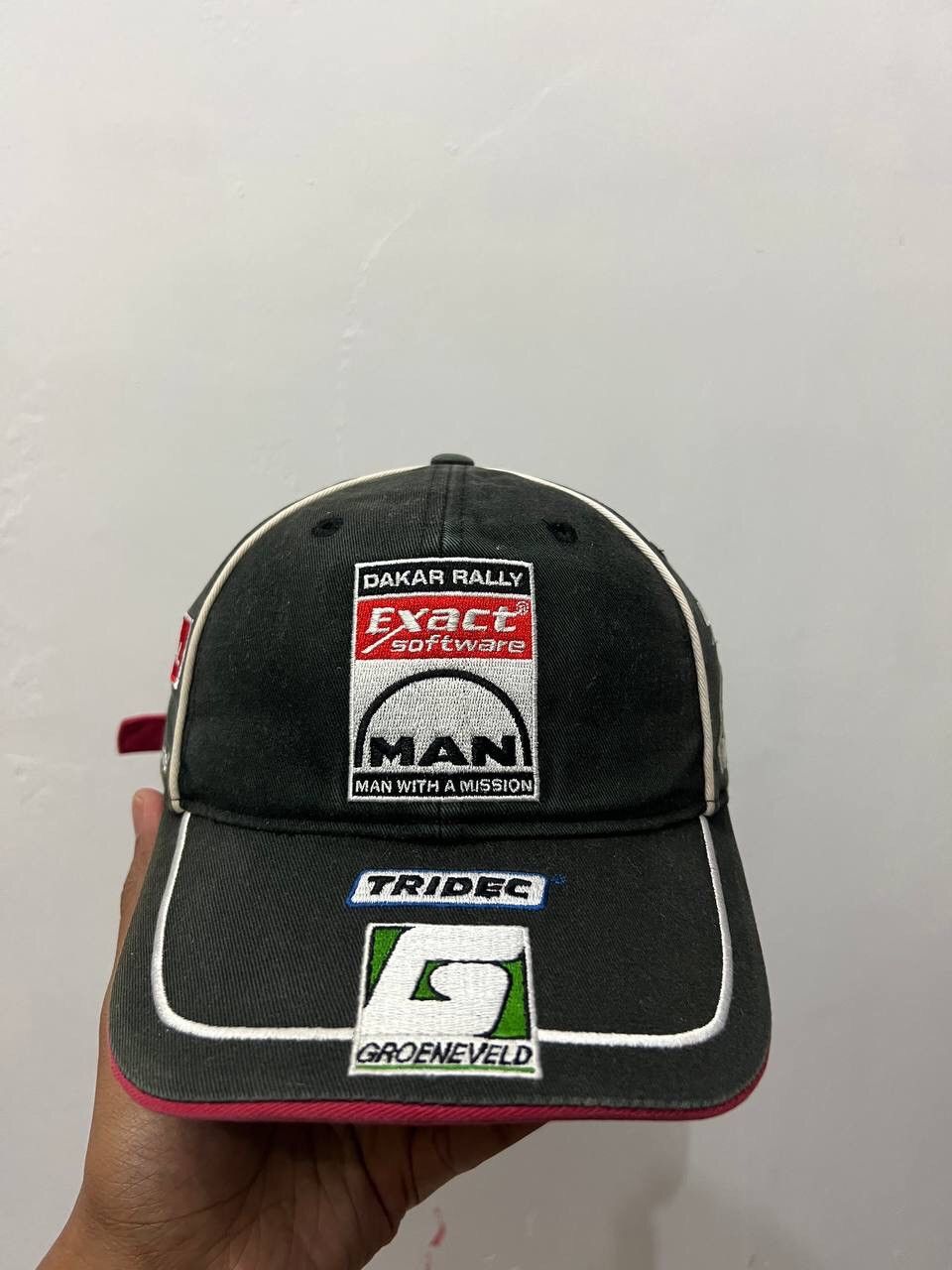 Vintage Dakar Rally Man Total Fade Vintage Hat Size ONE SIZE - 5 Thumbnail