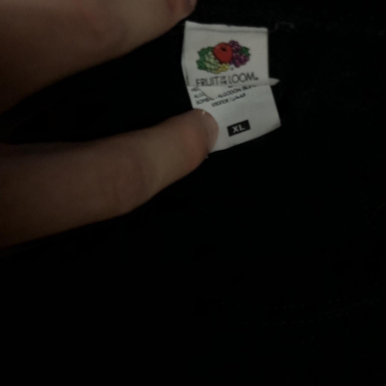 Fruit Of The Loom 2000s vintage black & red Teletubbies tshirt #y2kfashion Size US XL / EU 56 / 4 - 3 Thumbnail