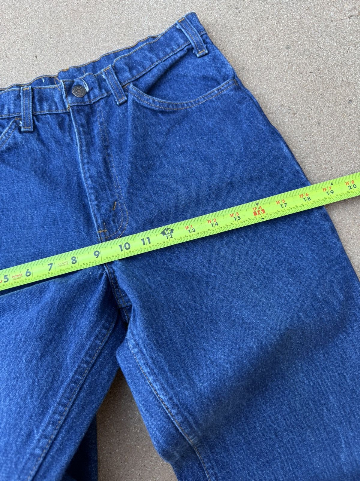 Levi's Vtg 80’s Levi’s 646 Orange Tab Bellbottom Flare Jeans 29x31 Size US 29 - 12 Thumbnail