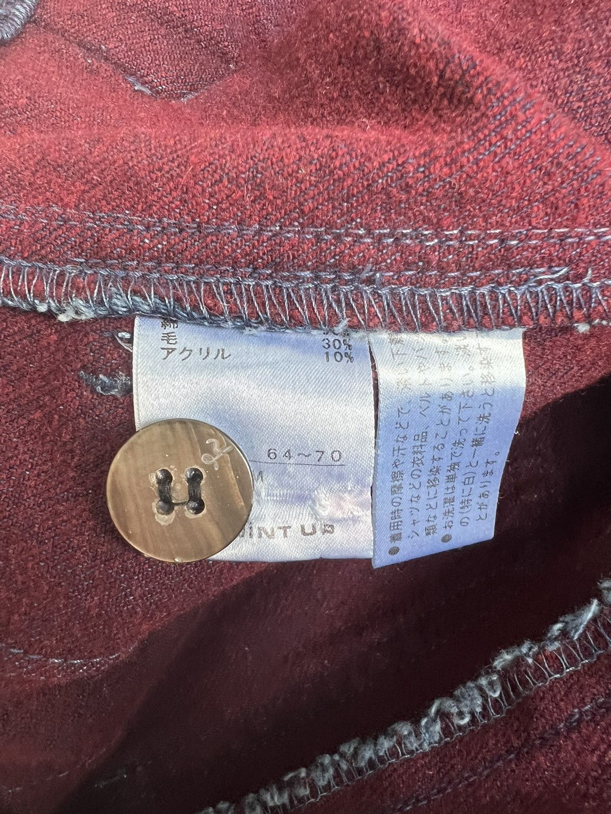 Final Home FW02 Hai Sporting Gear Indigo Parachute Pocket Baggy Denim Size US 30 / EU 46 - 11 Thumbnail