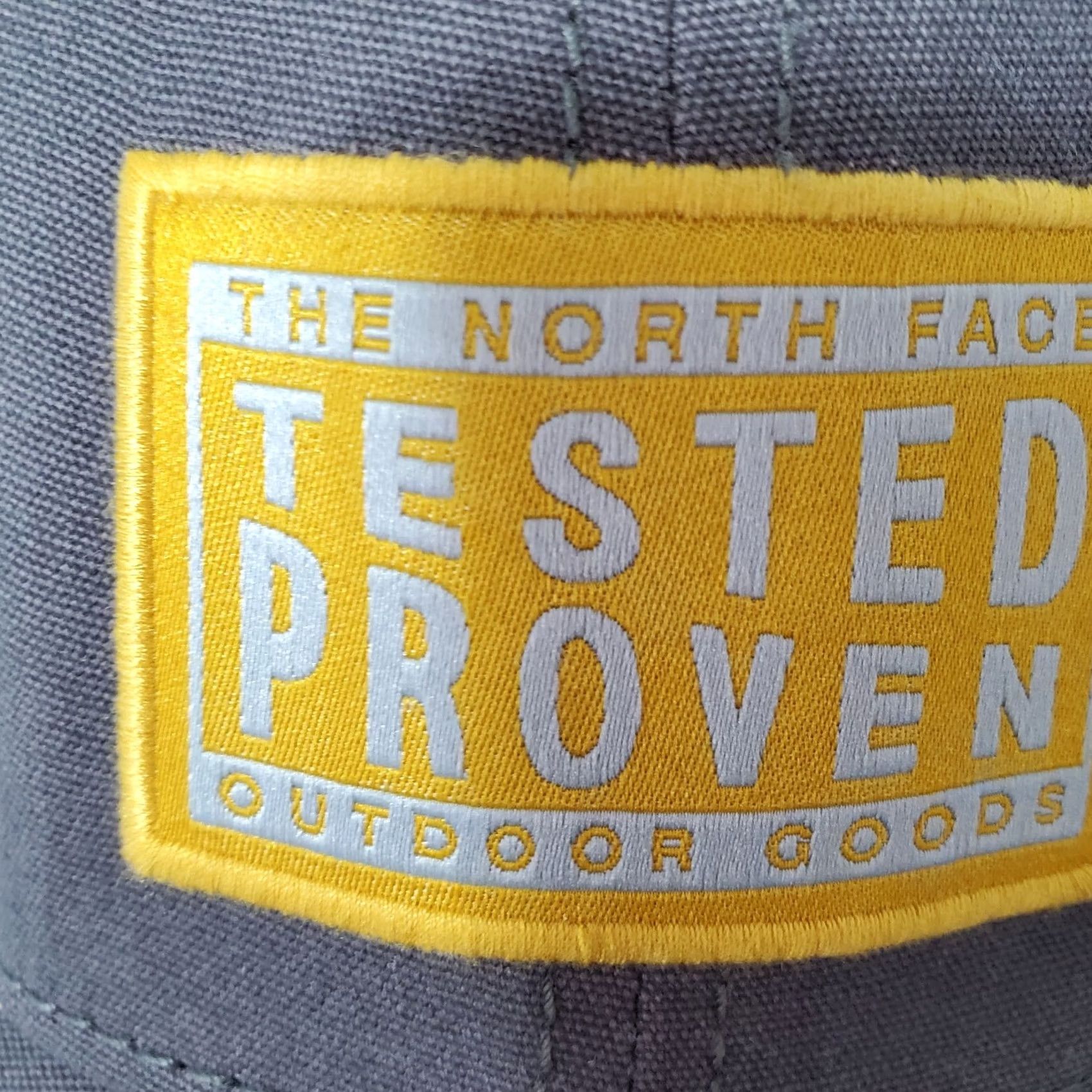 The North Face The North Face Gray Tested Proven Outdoor Goods Trucker Hat Cap One Size Men Size ONE SIZE - 5 Thumbnail