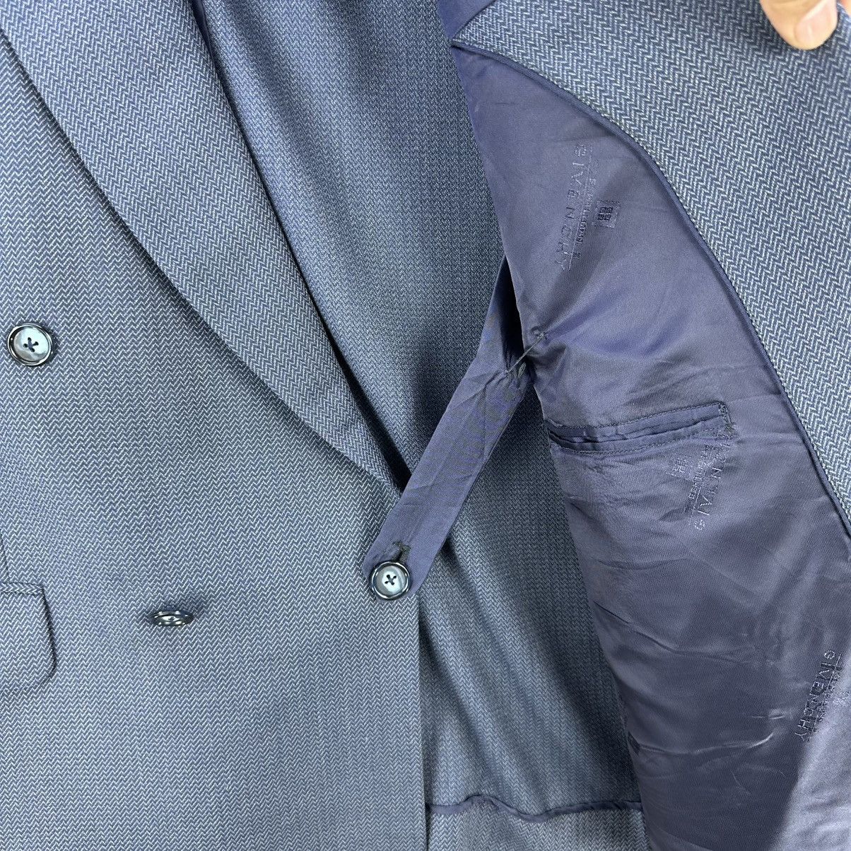 Givenchy Vintage Givenchy Pines Tailor Double Breasted Blazer Coat Size US XL / EU 56 / 4 - 9 Thumbnail