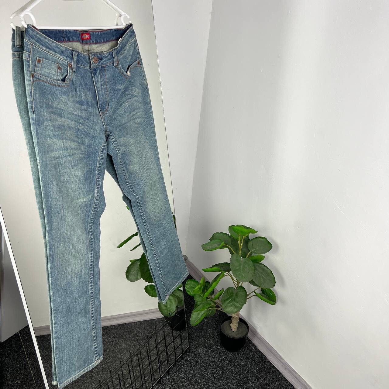 Dickies Crazy Denim Pants Slim Fit Dickies Vintage Jeans Y2k Style Size US 32 / EU 48 - 2 Thumbnail
