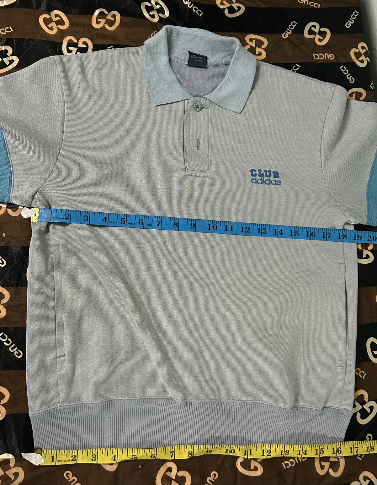 Adidas × Vintage 🔥FINAL DROP🔥VINTAGE ADIDAS CLUB HALF BUTTON Size US M / EU 48-50 / 2 - 8 Thumbnail
