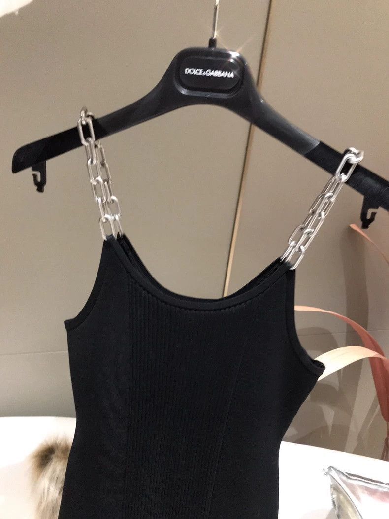 Alexander Wang Alexander Wang Silver Chain Long Dress- Size M / US 6-8 / IT 42-44 - 2 Thumbnail