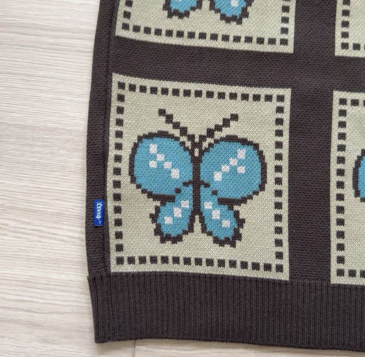 Awake NY Awake NY Butterfly Knit Vest J44 Size US XL / EU 56 / 4 - 4 Thumbnail