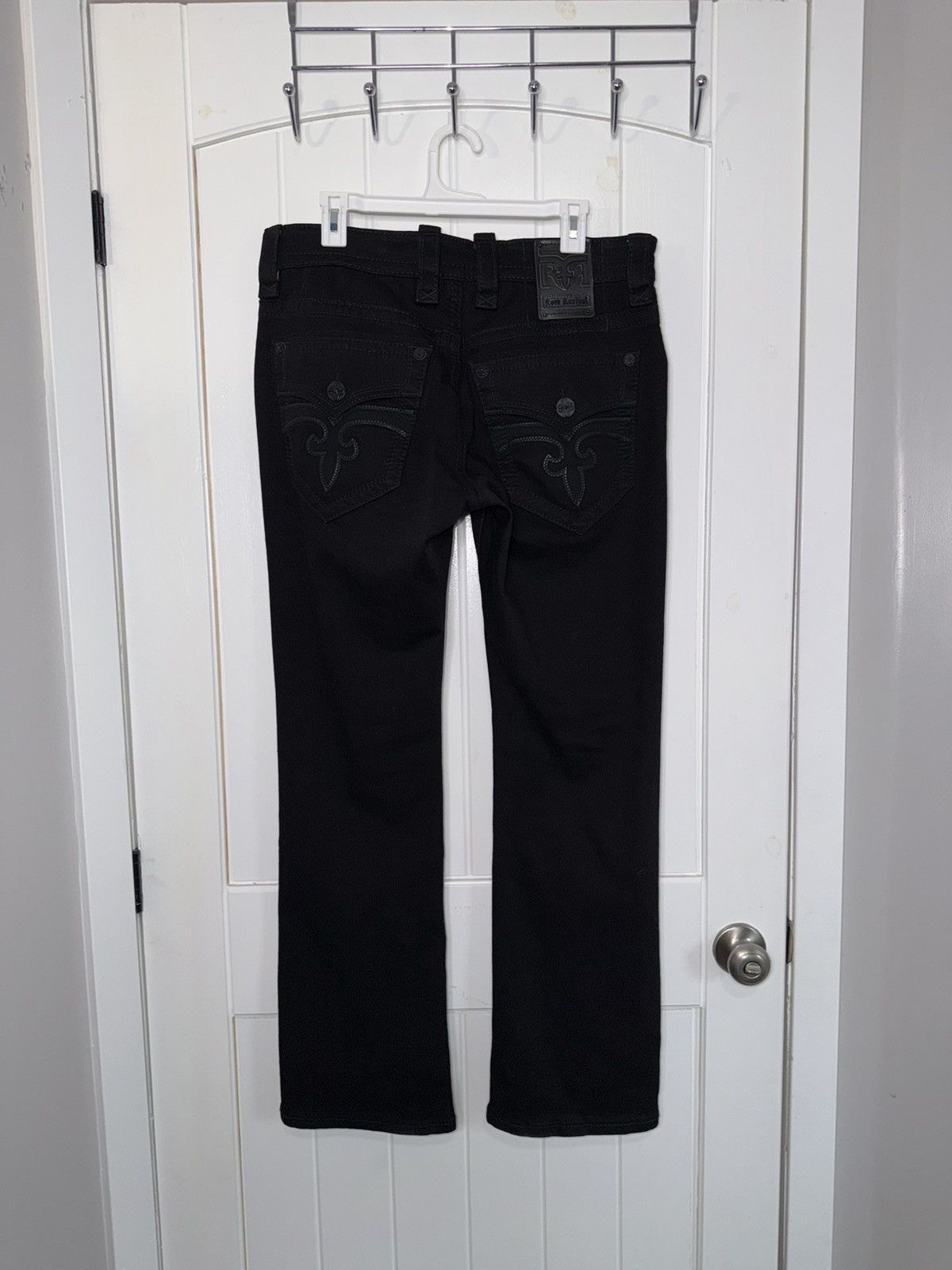 Rock Revival Rock Revival Arther B200R Boot Cut Jeans Size/33 Black Size US 33 - 2 Thumbnail