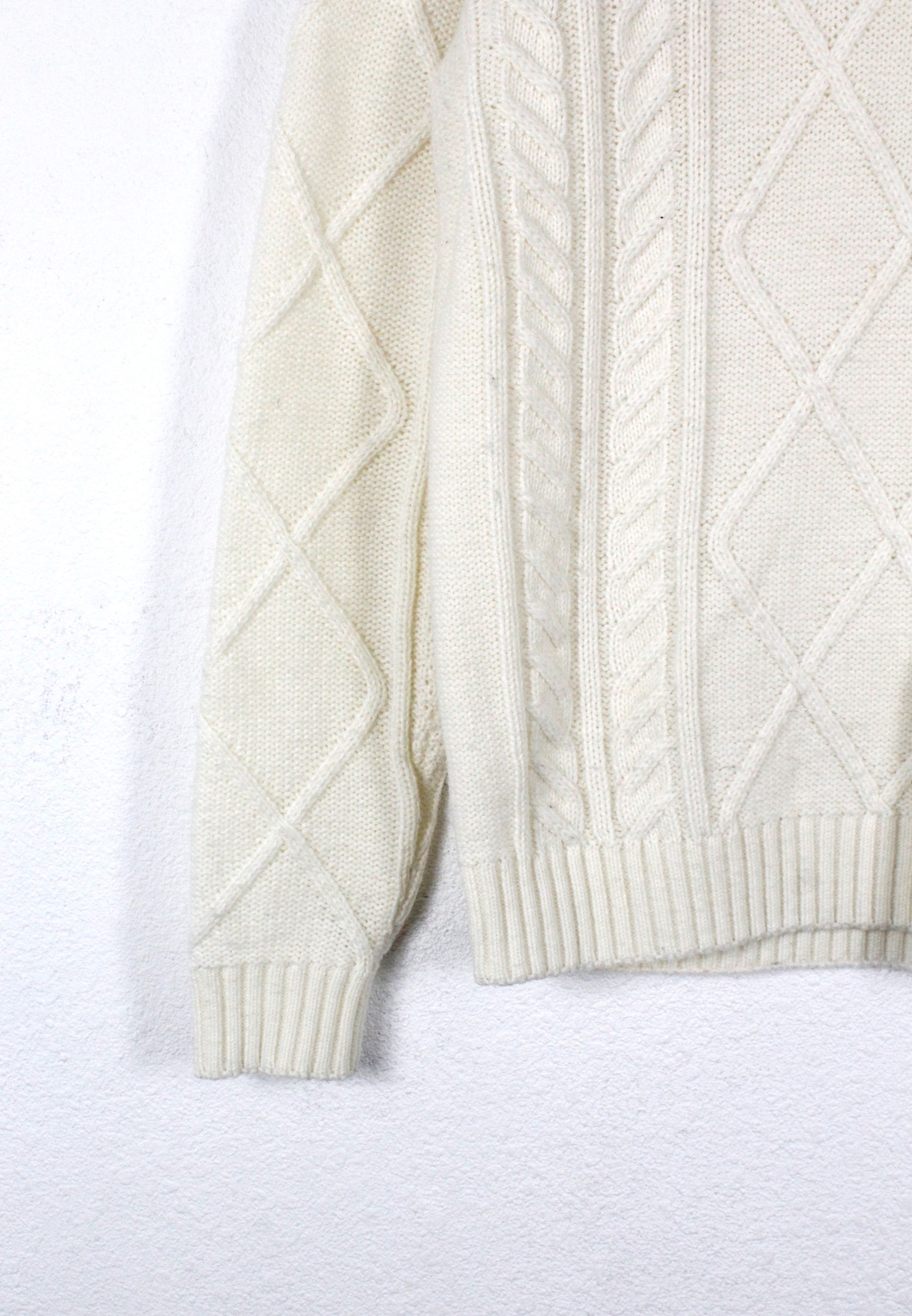 Folk Folk White Warm Knit Turtleneck Sweater Size US S / EU 44-46 / 1 - 3 Thumbnail