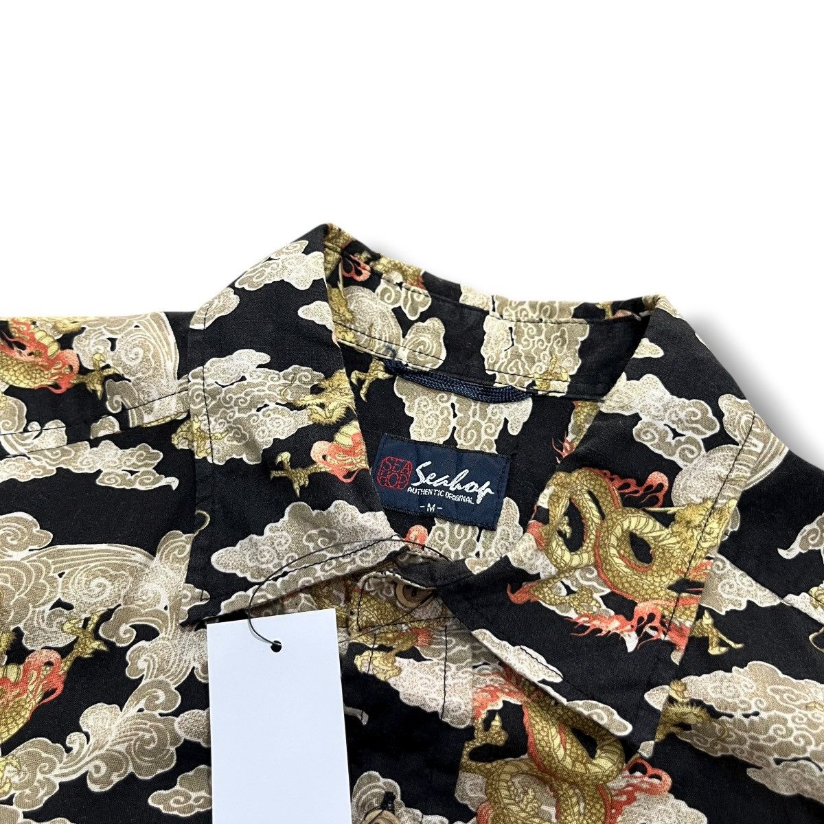Pleats Please Issey Miyake Vintage Seabor Dragon shirt Size US M / EU 48-50 / 2 - 4 Thumbnail