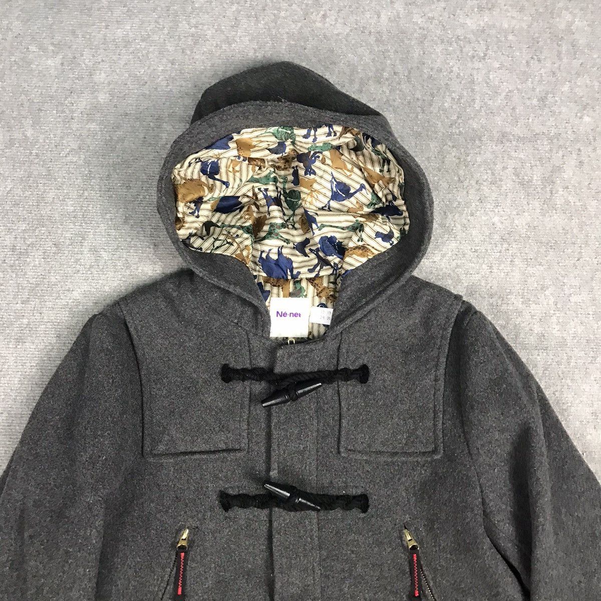 Issey Miyake NE-NET BY ISSEY MIYAKE WOOL DUFFEL STYLE DESIGN JACKET Size US M / EU 48-50 / 2 - 2 Thumbnail