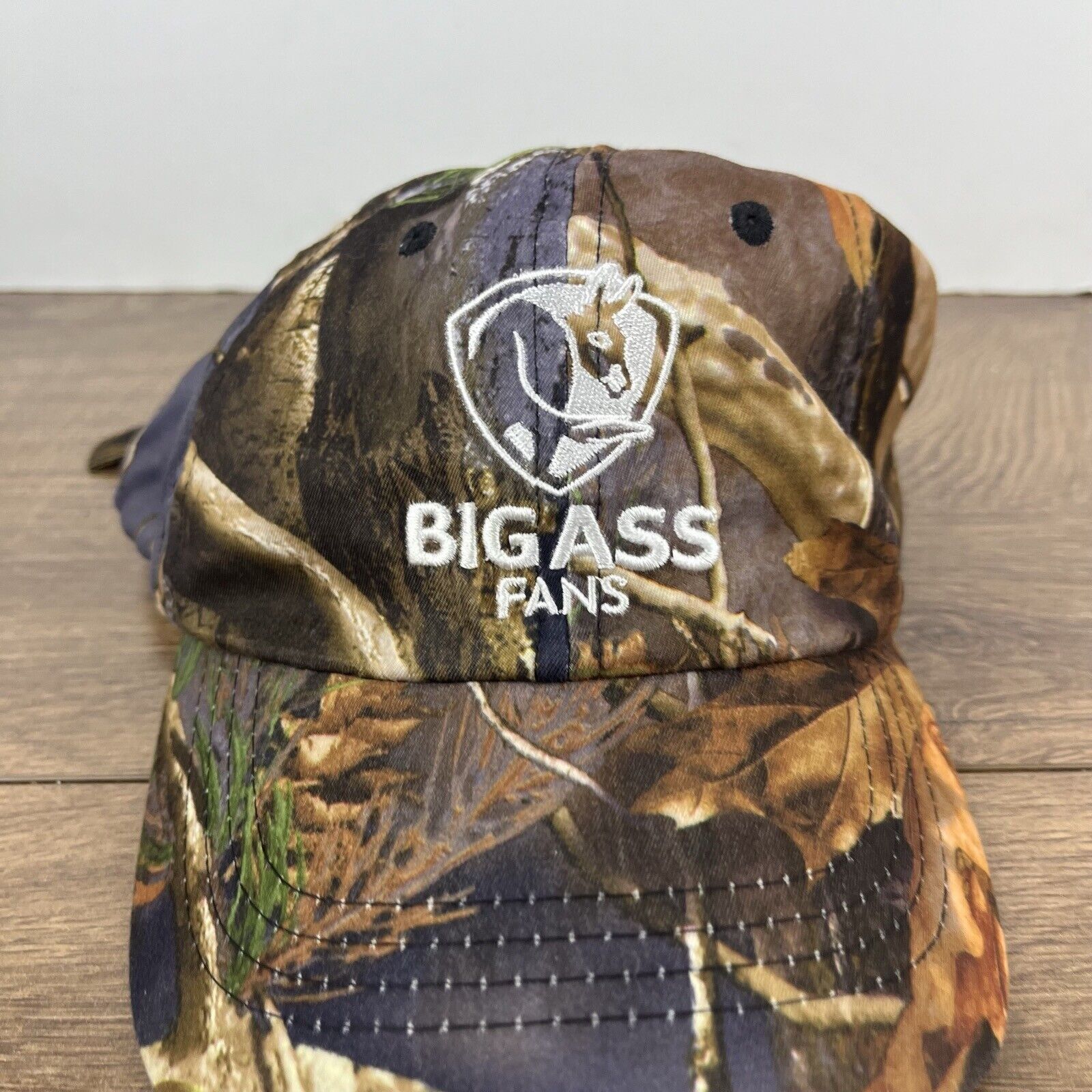 Other Big Ass Fans Hat Fan Camo Adjustable Hat Camo Hat Adjustable Size ONE SIZE - 7 Thumbnail