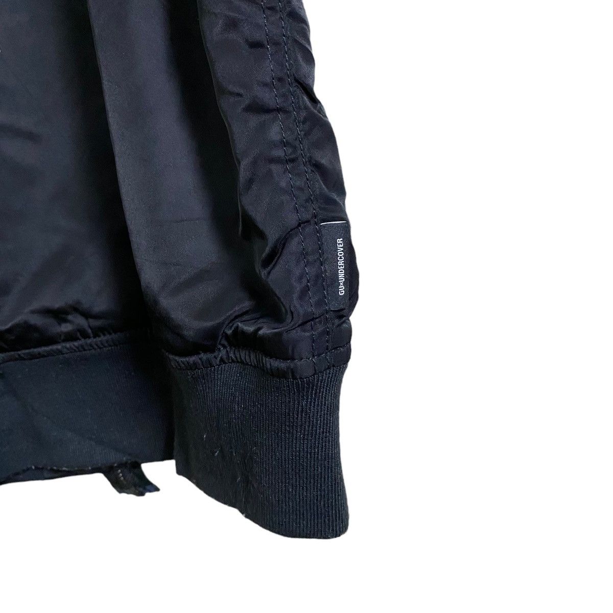 GU × Undercover GU Undercover Freedom Noise MA-1 Bomber Jacket Size XXS / US 00 / IT 34 - 11 Thumbnail