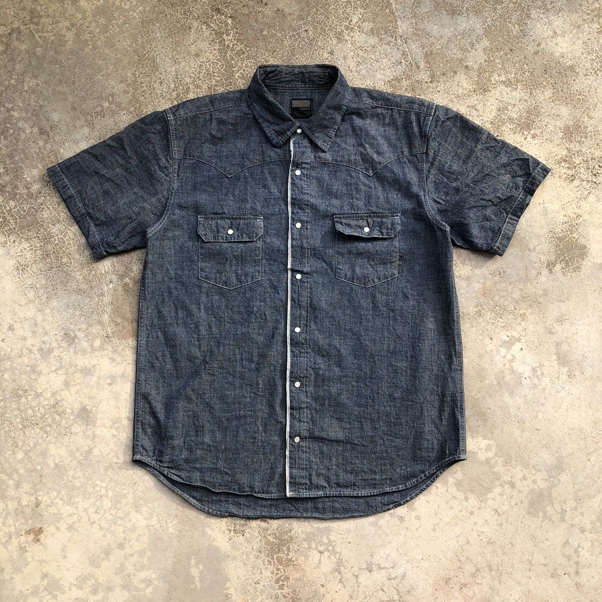 LEVI’S x FRAGMENT Design Selvedge Blue Denim Button Shirt