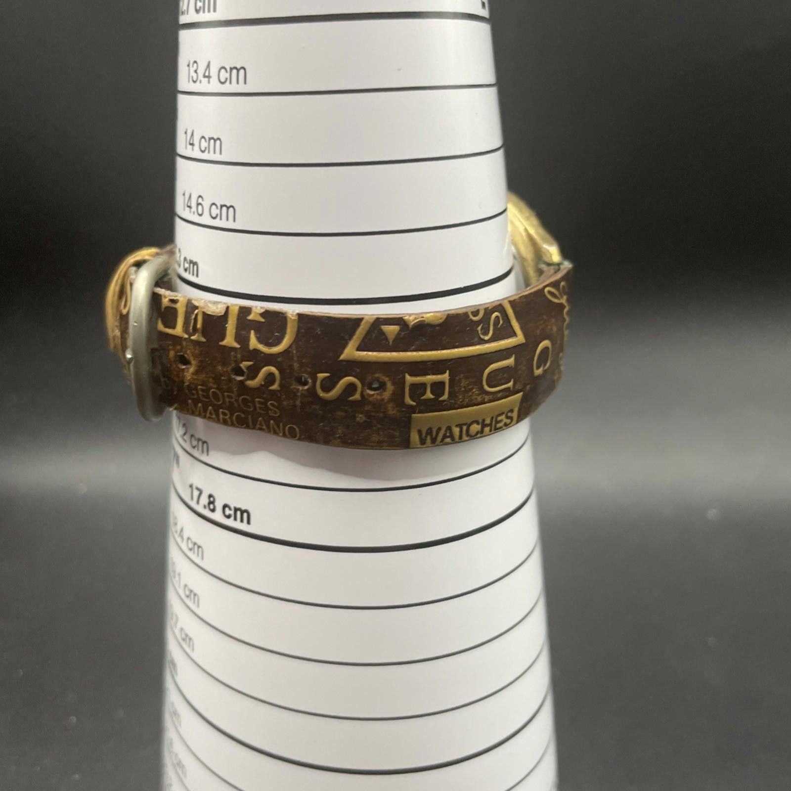 Guess Vtg Guess Mens Quartz Watch Graphic Band New Battery Size ONE SIZE - 6 Thumbnail