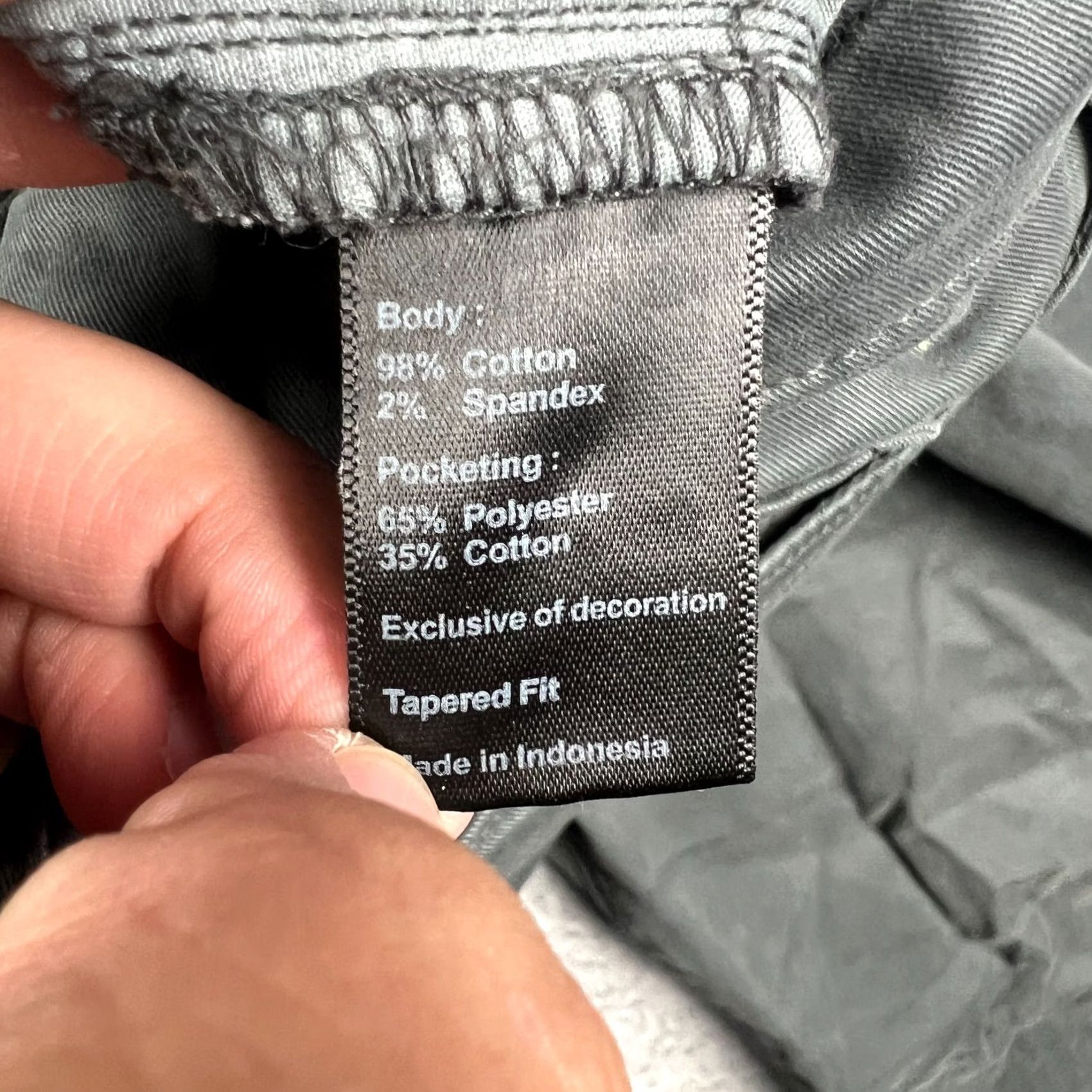 Flint And Tinder Flint & Tinder 365 Pants 30x30 Slim Fit Tapered Stretch Grey Huckberry Mens Size US 30 / EU 46 - 5 Thumbnail