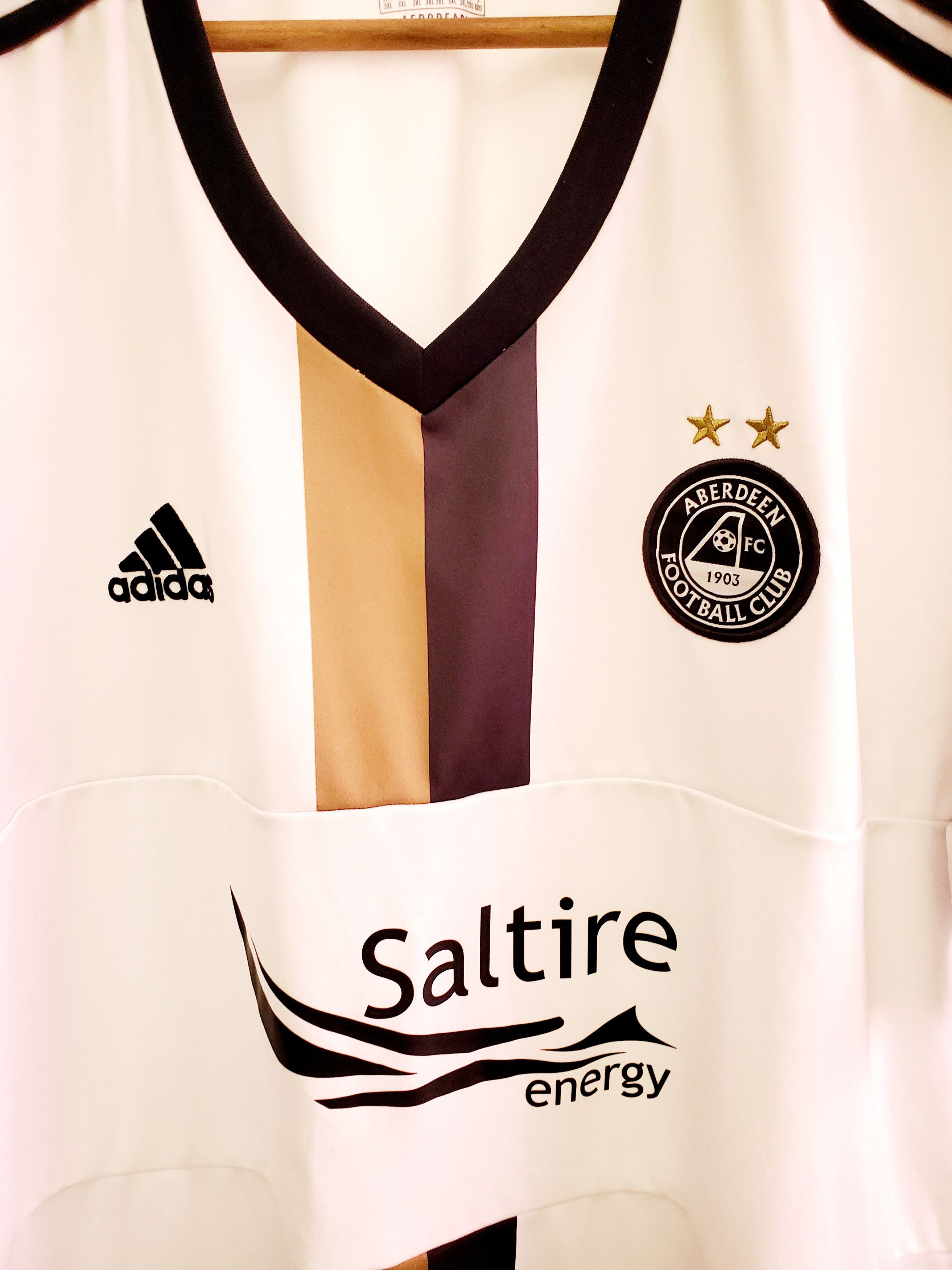 Adidas ABERDEEN 2020-2021 AWAY SHIRT SOCCER JERSEY size XXXl Size US XXL / EU 58 / 5 - 2 Thumbnail