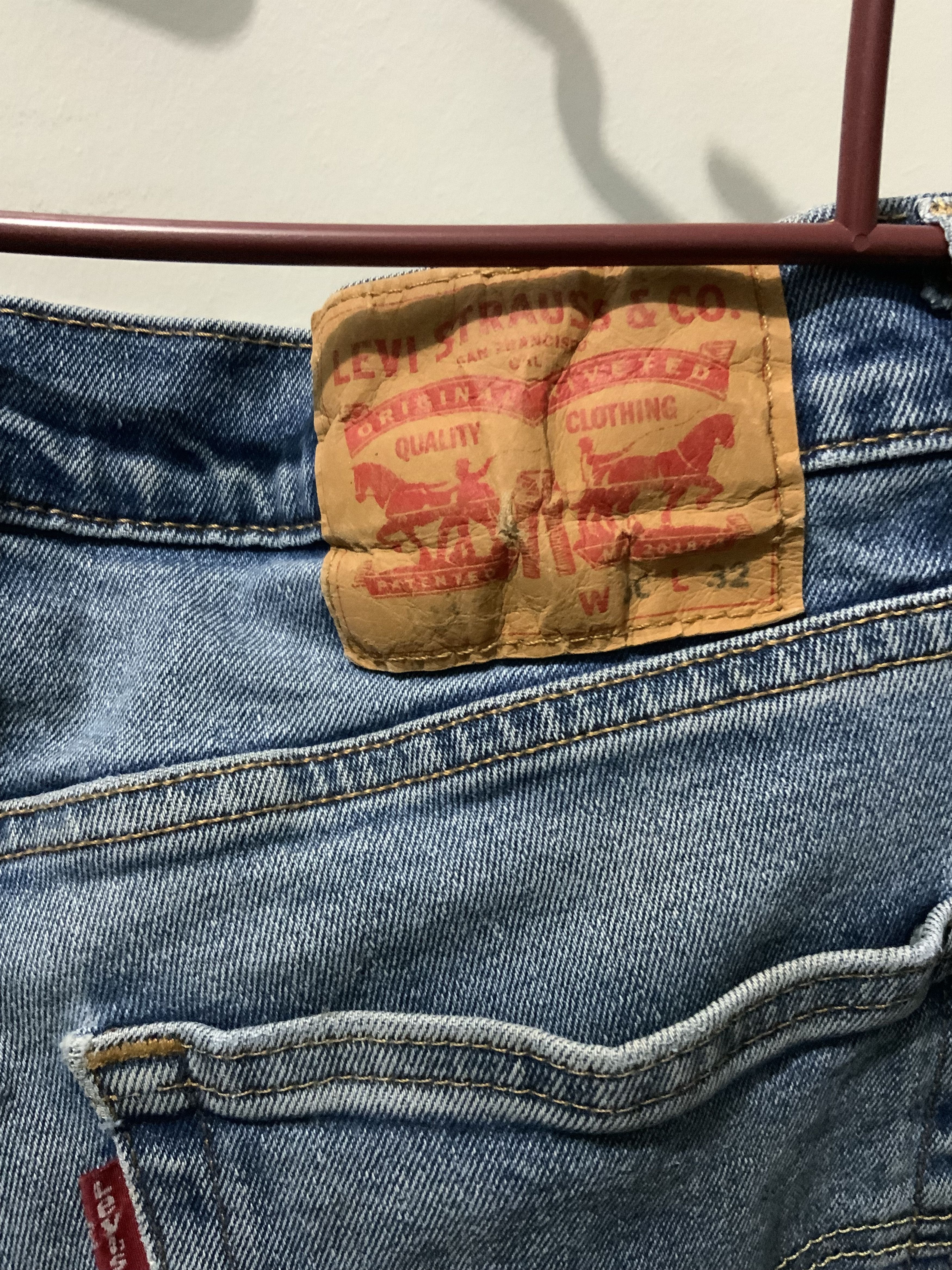 Levi's Vintage Clothing Levi’s 511 Light Wash Denim Jeans Size US 30 / EU 46 - 8 Thumbnail