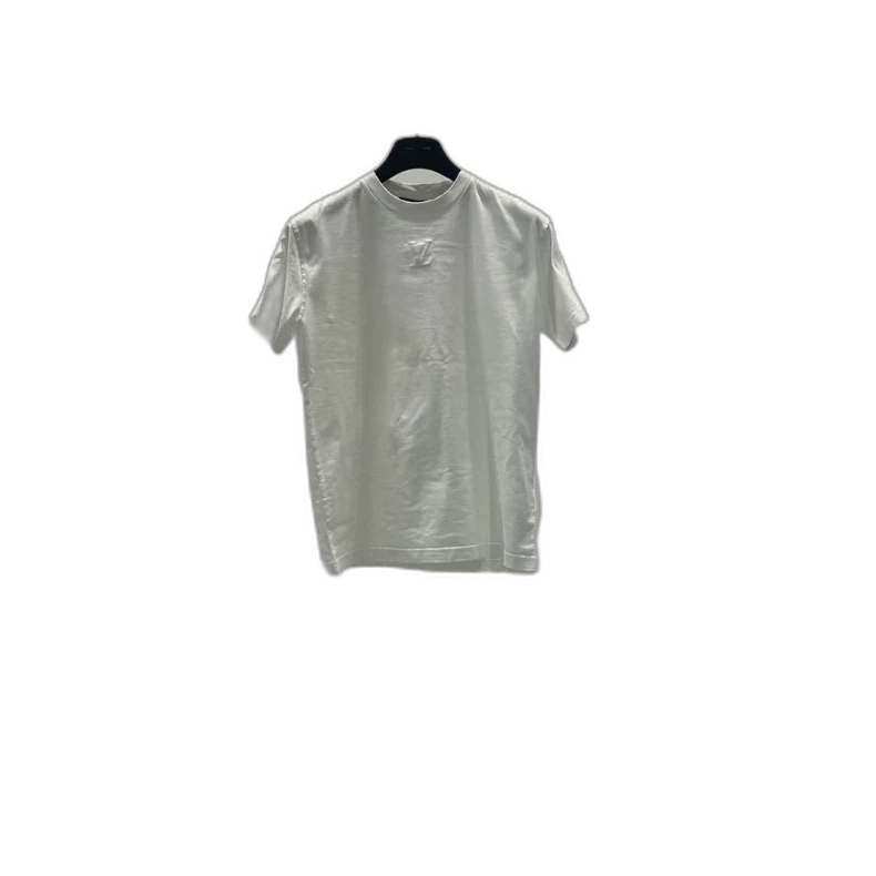 Louis Vuitton Louis Vuitton White Logo Short Sleeve Shirt Size US M / EU 48-50 / 2 - 1 Thumbnail