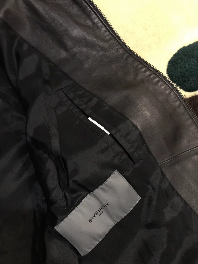 Givenchy Givenchy Men's Leather Jacket, Size S, Black, Jacket and W Size US S / EU 44-46 / 1 - 6 Thumbnail