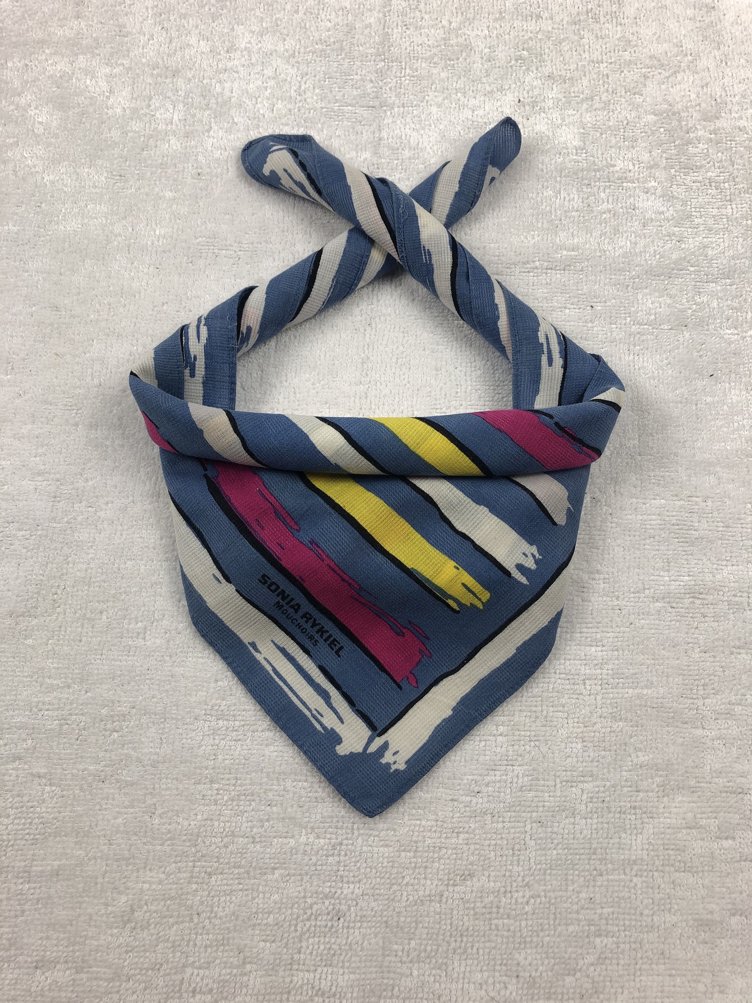 Sonia Rykiel × Vintage Sonia Rykiel Mouchoirs Handkerchief / Bandana / Neckerchief Size ONE SIZE - 1 Thumbnail