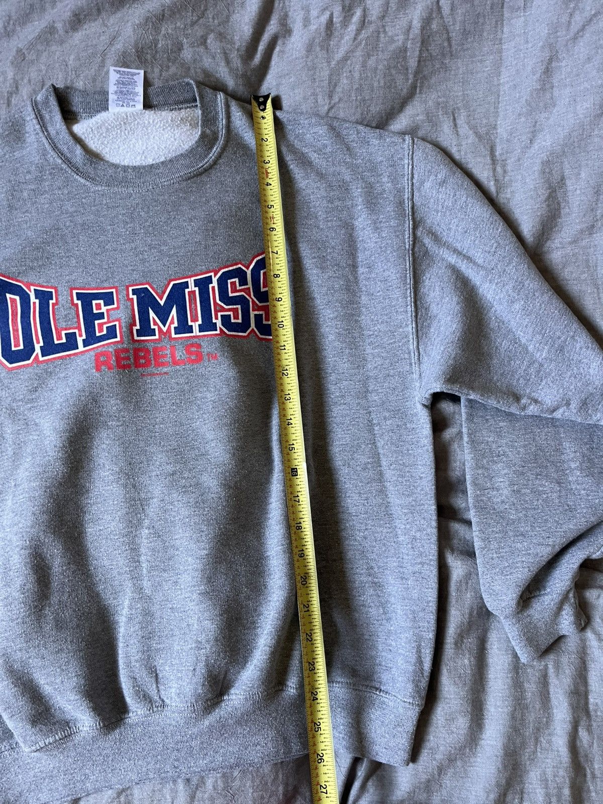Vintage Vintage university of Mississippi Jerzees medium OLE MISS Size US M / EU 48-50 / 2 - 3 Thumbnail