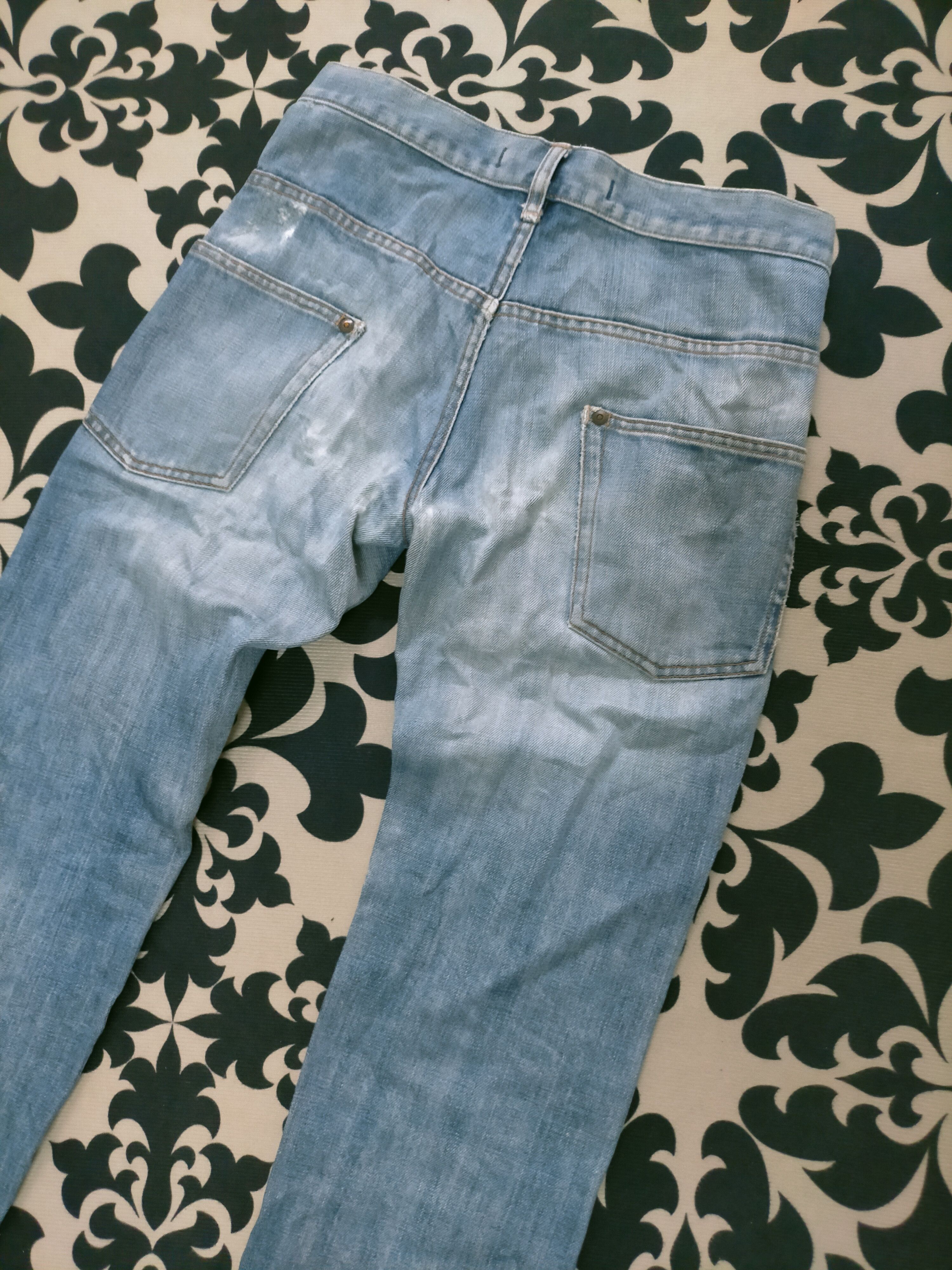 Maison MIHARA YASUHIRO 🔥 Rare 🔥 Vintage Miharayasuhiro Reconstructed Double Denim Size US 29 - 7 Thumbnail