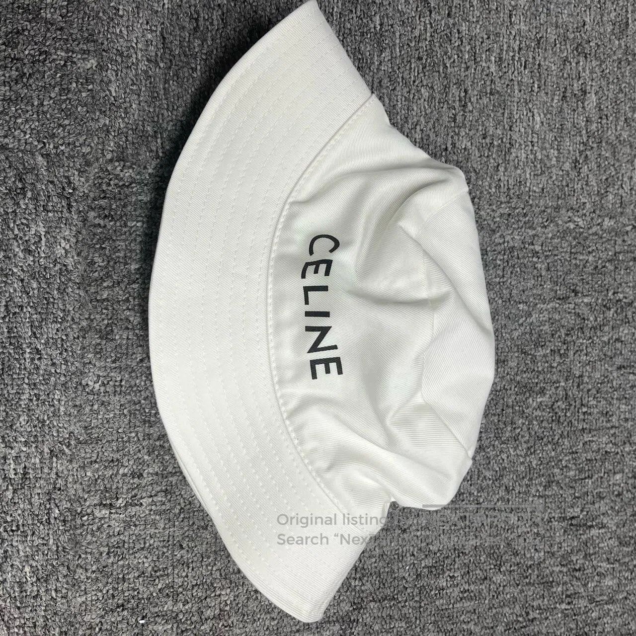 Celine CELINE Leisure logo-printed cotton fisherman's hat| Size ONE SIZE - 2 Thumbnail