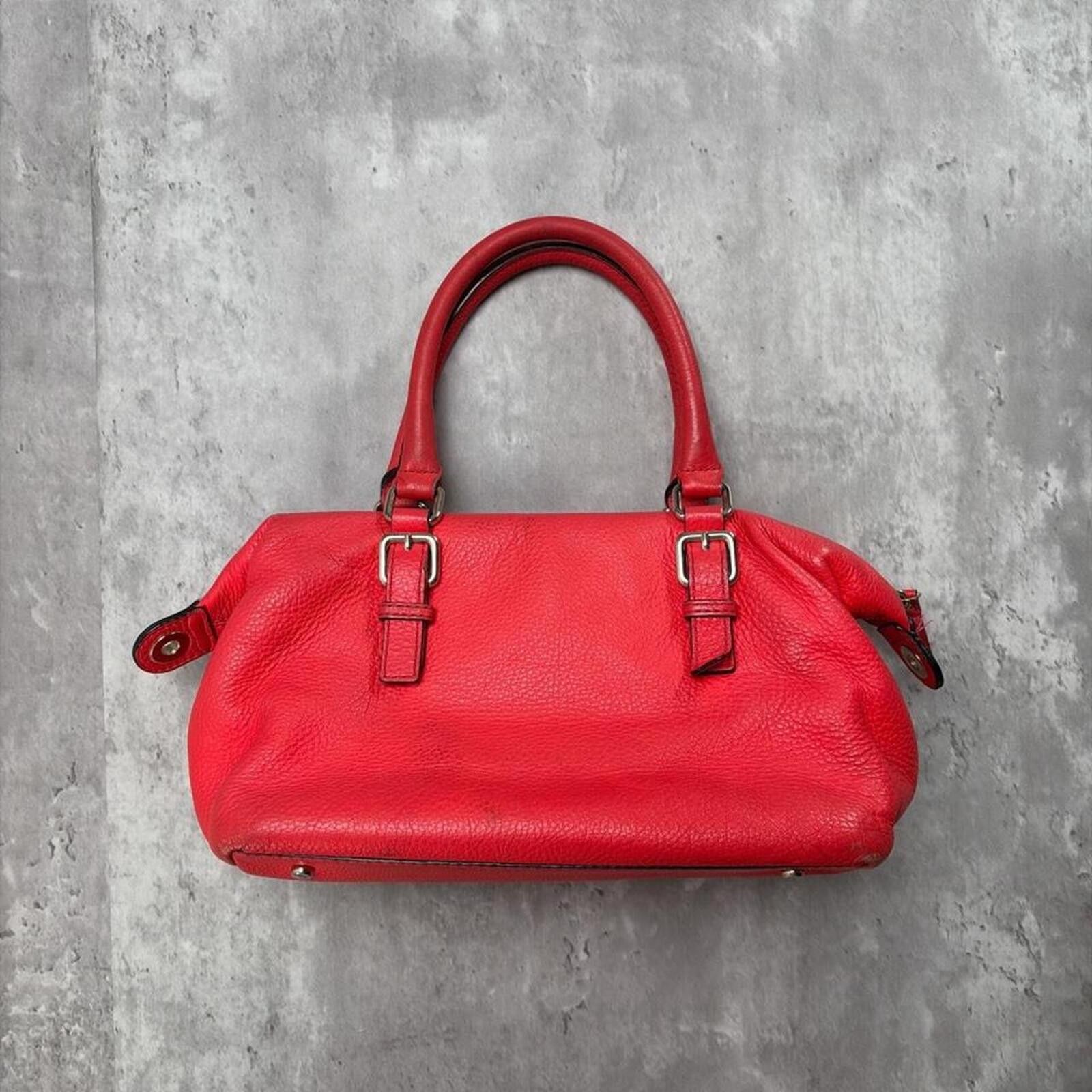Other Y2K Red Kate Spade New York Grunge Leather Handbag Size ONE SIZE - 2 Thumbnail