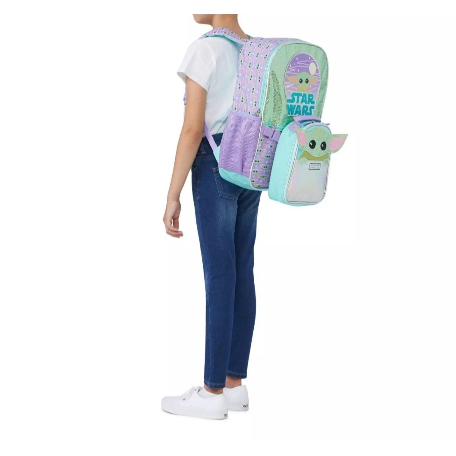 Disney New Disney baby yoda backpack and lunch bag set Size ONE SIZE - 4 Thumbnail