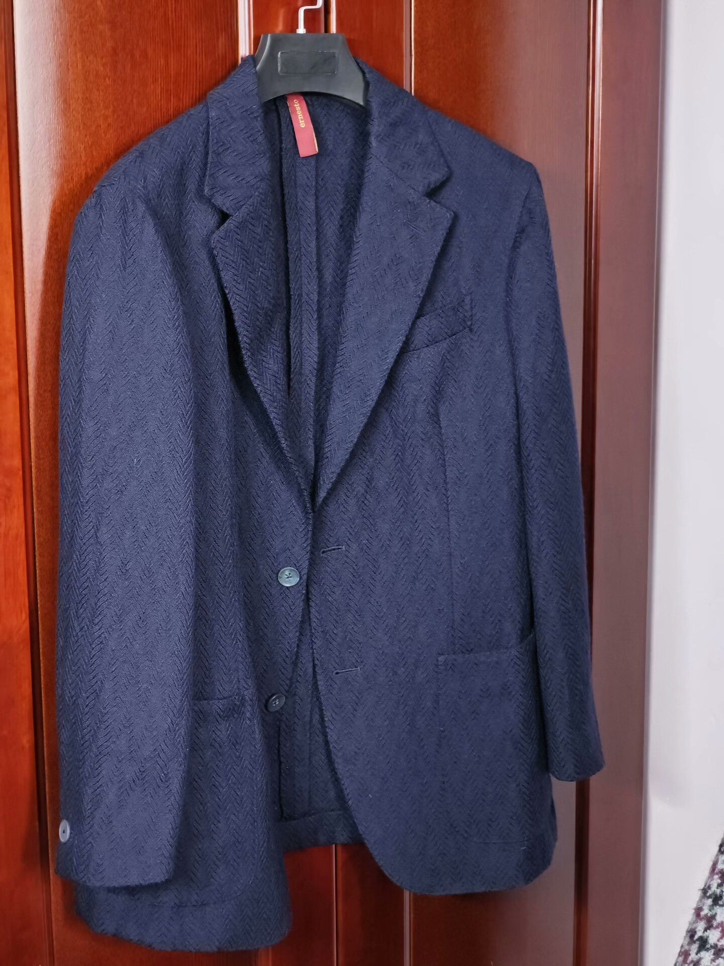 Japanese Brand Ernesto Italian Wool Unstructured Blazer Size US M / EU 48-50 / 2 - 1 Thumbnail