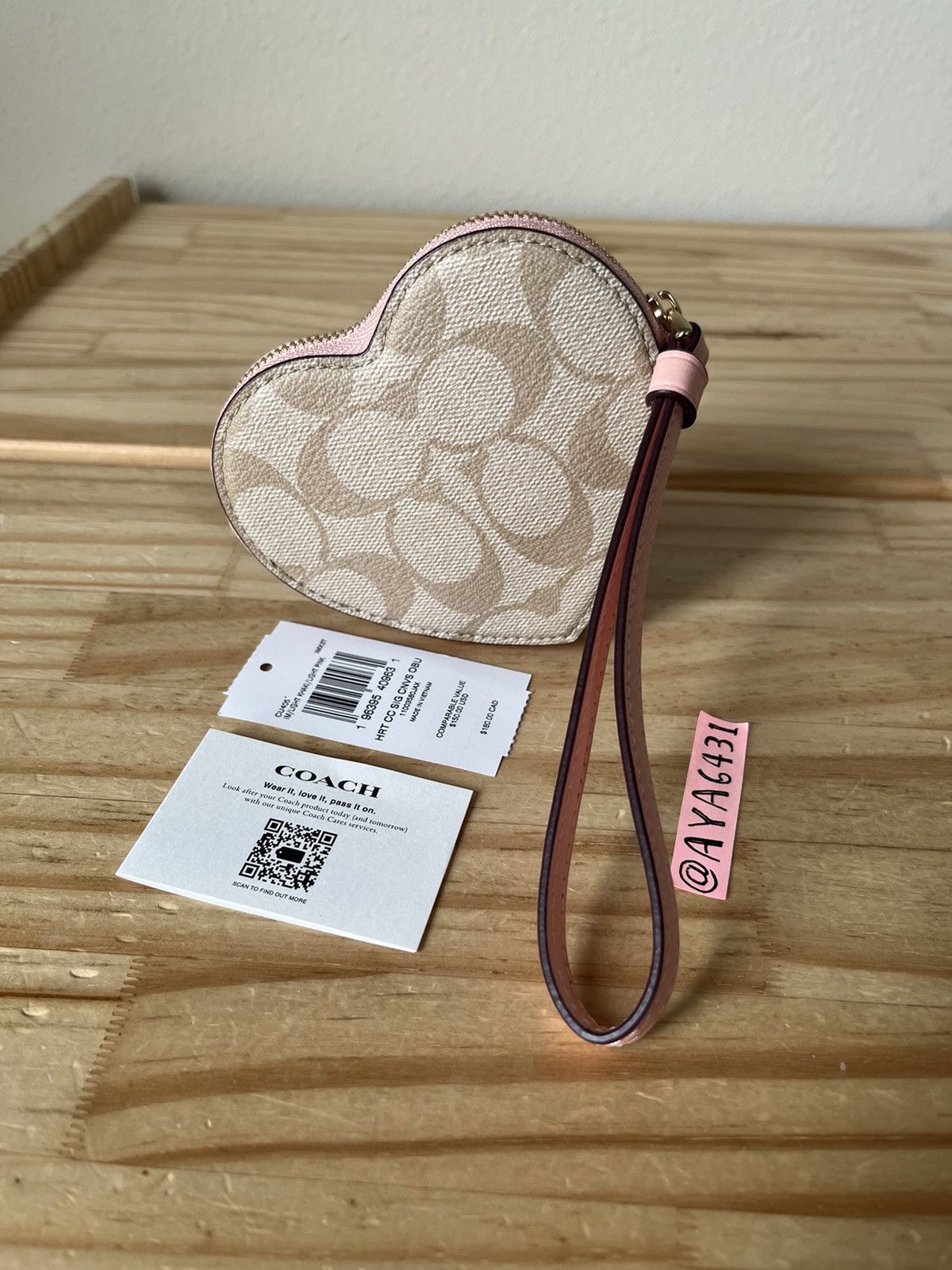 Coach Coach heart coin case Size ONE SIZE - 2 Thumbnail