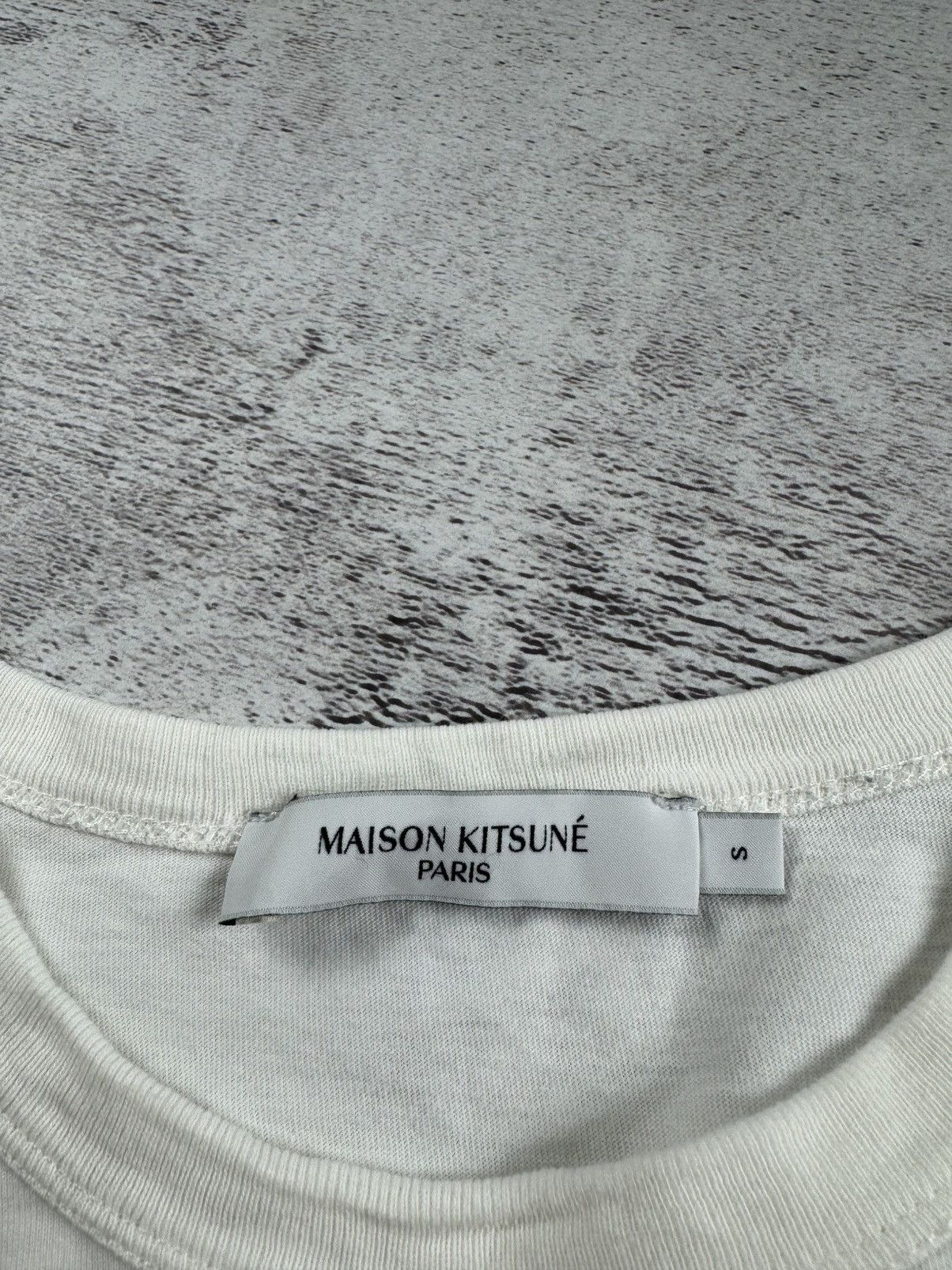 Maison Kitsune Maison Kitsune Paris Palais Royal Classic Graphic T Shirt Tee Size US S / EU 44-46 / 1 - 9 Thumbnail