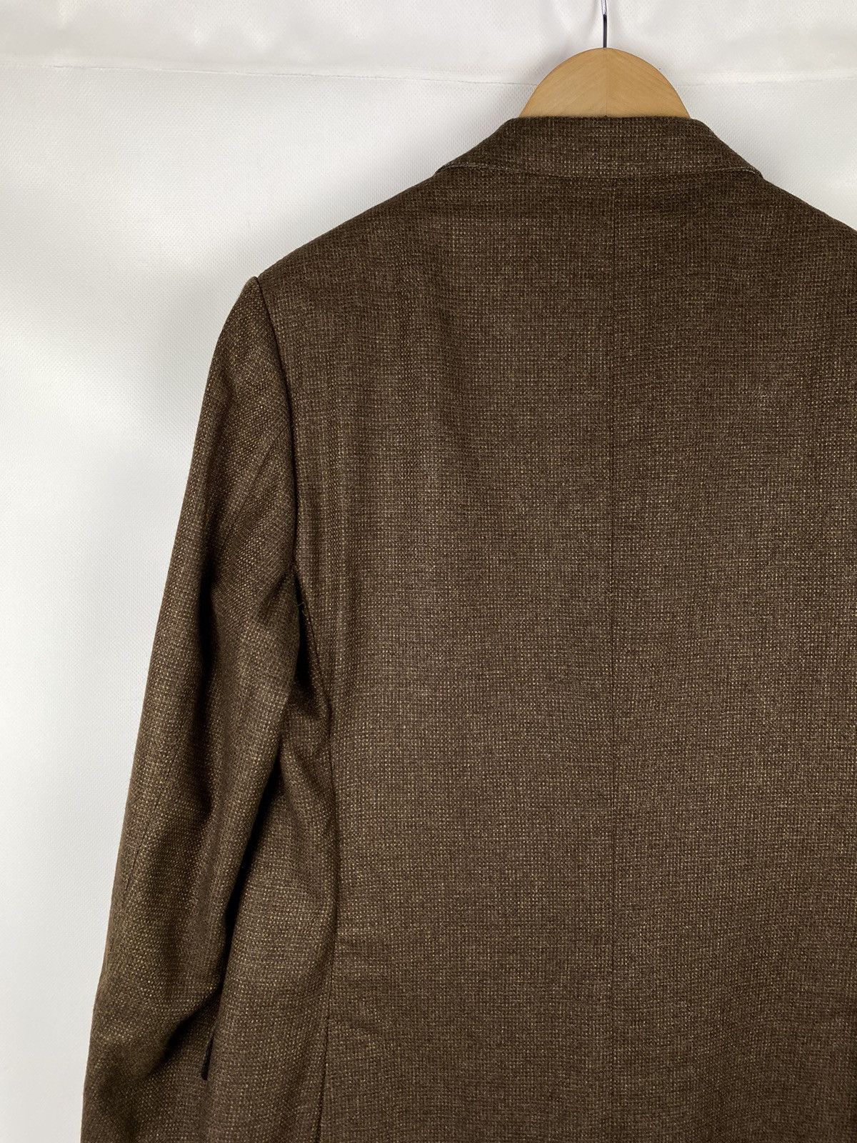Ermenegildo Zegna Ermenegildo Zegna men’s wool / camel / silk blazer jacket Size 42R - 15 Thumbnail