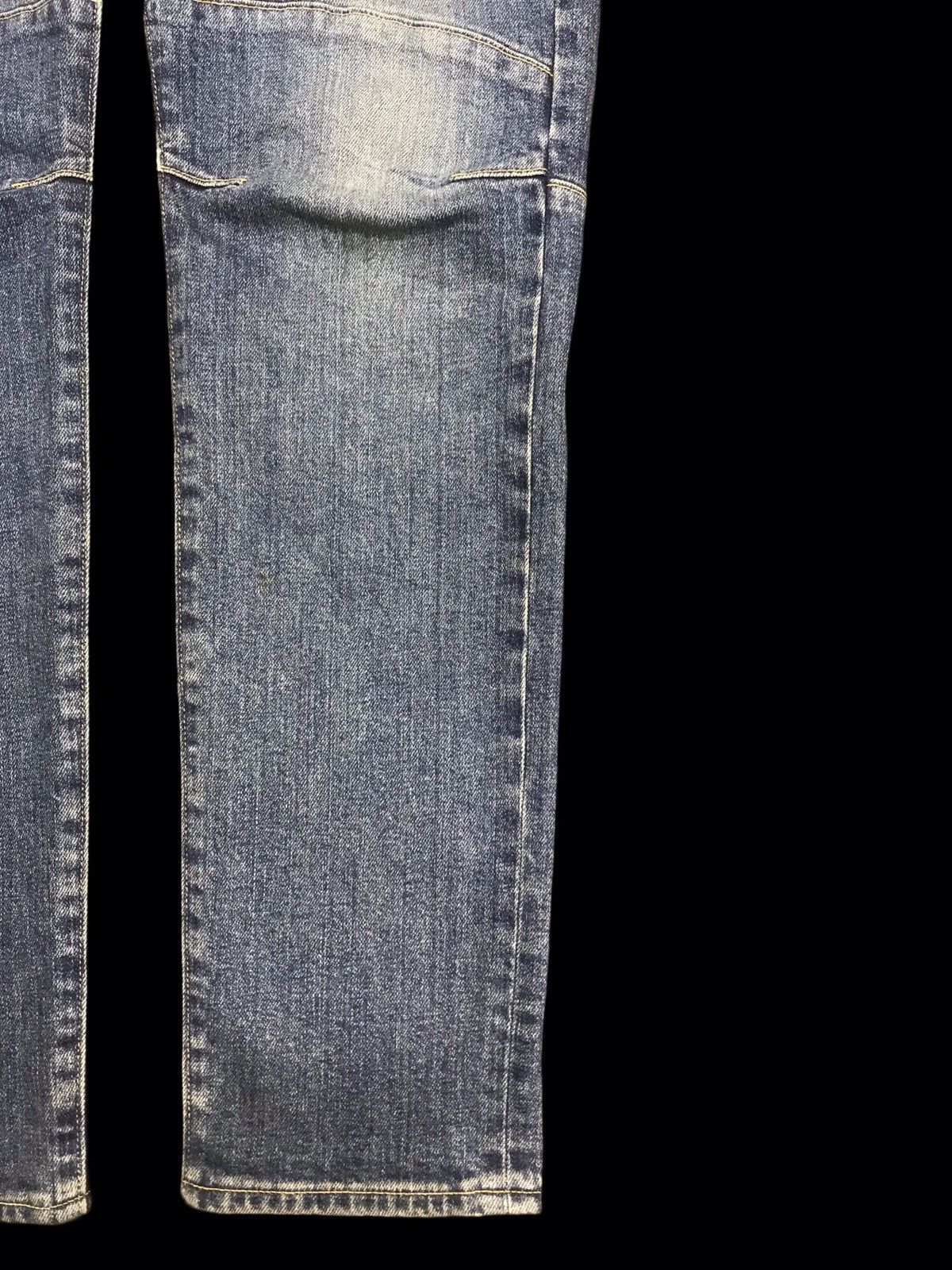 Toyo Enterprises 💥BIKER DENIM💥GOLD BY TOYO ENT SKINNY BIKER DENIM F317 Size US 32 / EU 48 - 7 Thumbnail