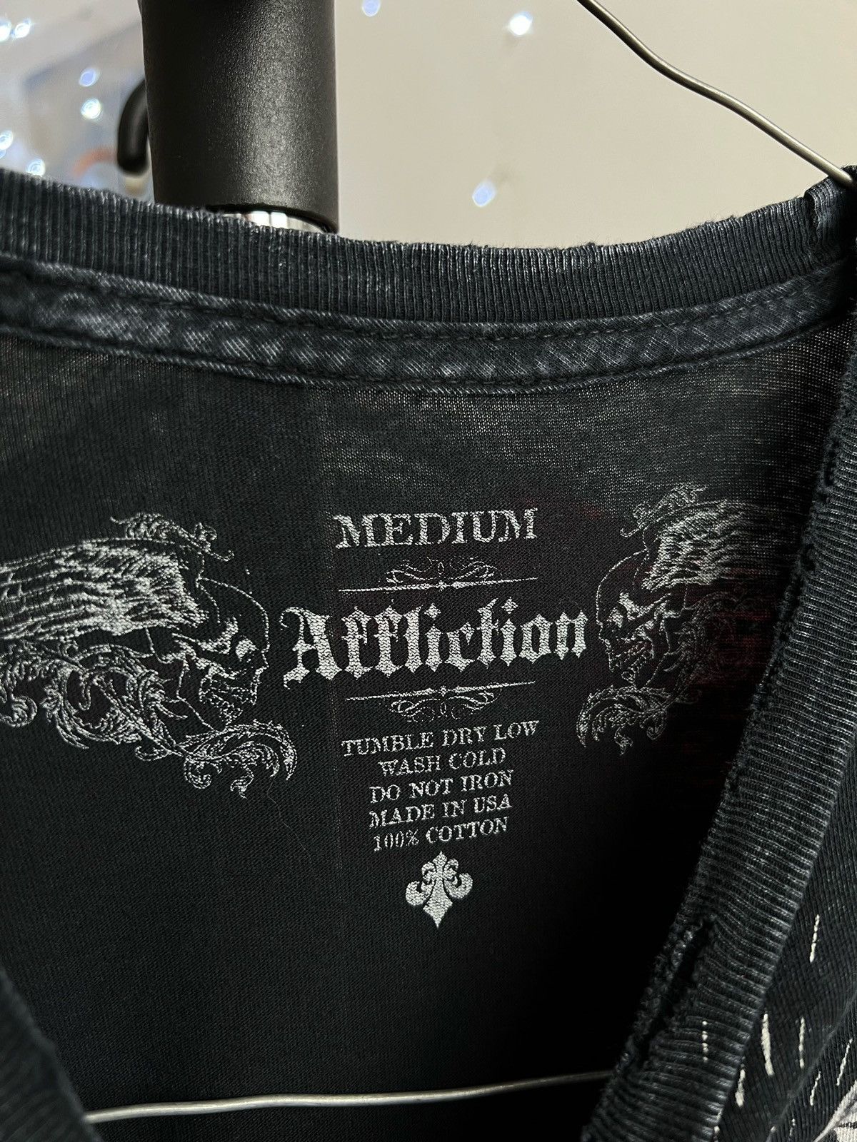 Affliction Affliction tshirt y2k tee death Size US L / EU 52-54 / 3 - 3 Thumbnail