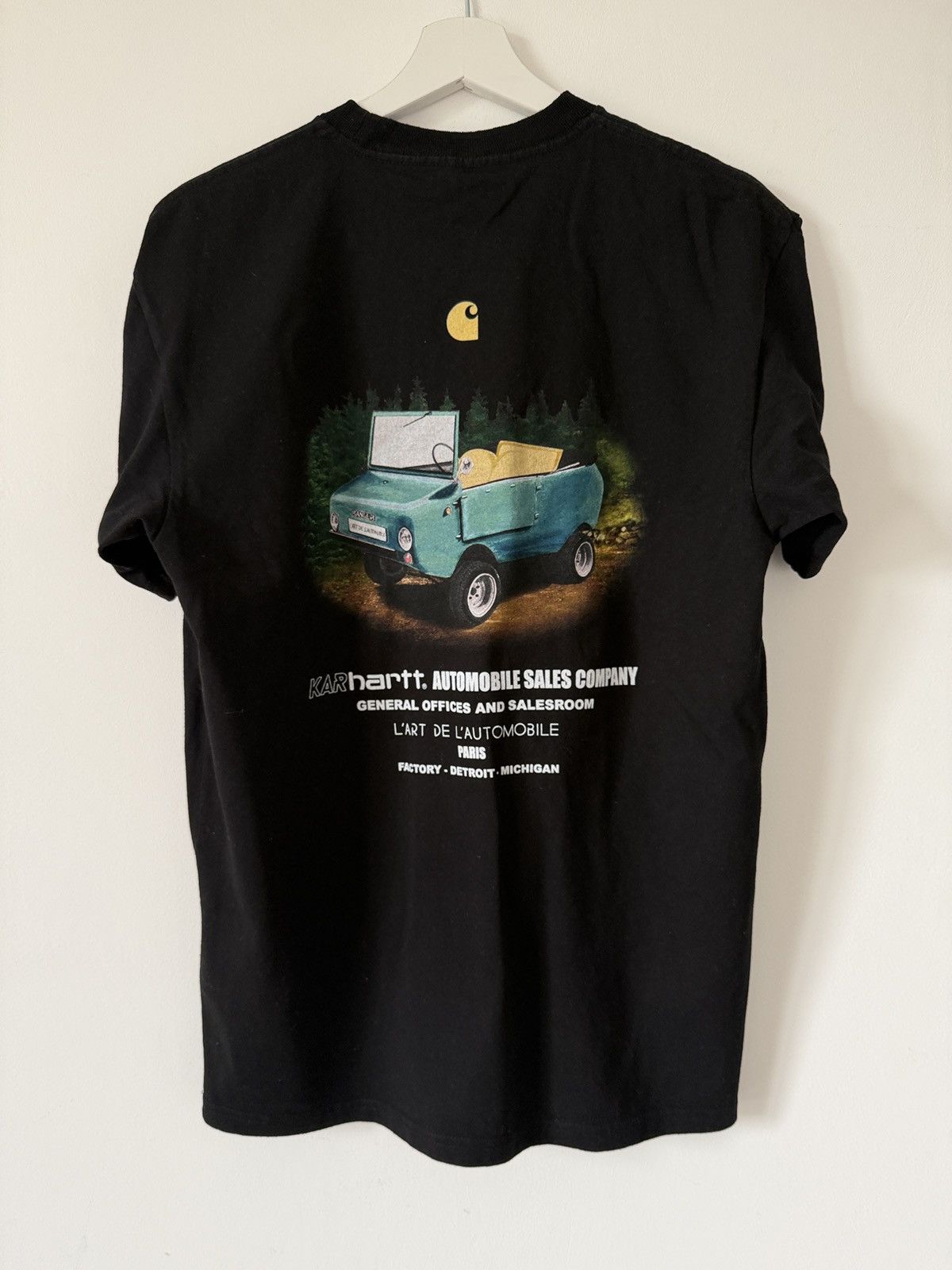 Carhartt T-shirt Carhartt x KAR / L'art de l'automobile - Ferves Size US S / EU 44-46 / 1 - 7 Thumbnail