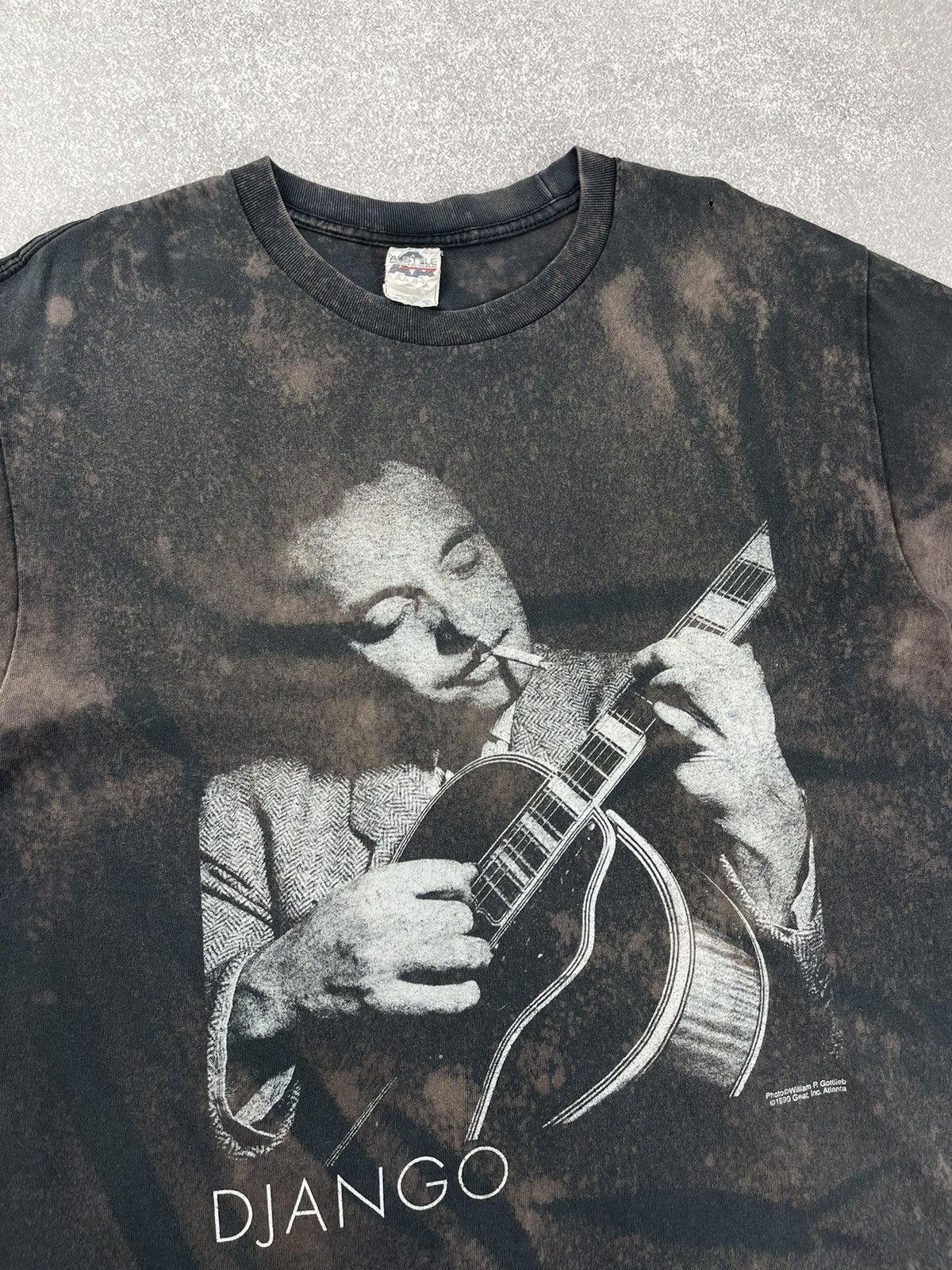 Band Tees Vintage 90’s Django Reinhardt Jazz Custom T-Shirt Size US L / EU 52-54 / 3 - 4 Thumbnail