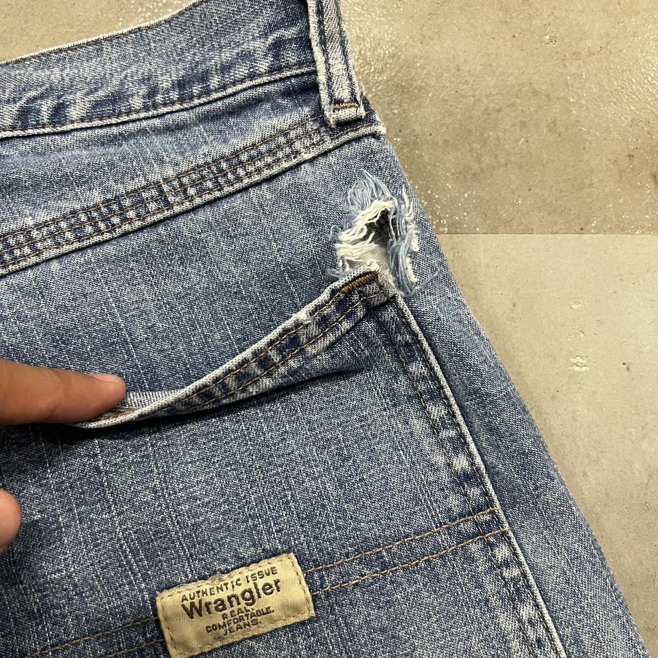 Japanese Brand × Vintage Vintage Y2K Super Baggy Carpenter Workwear Denim Jeans! Size US 42 / EU 58 - 8 Thumbnail