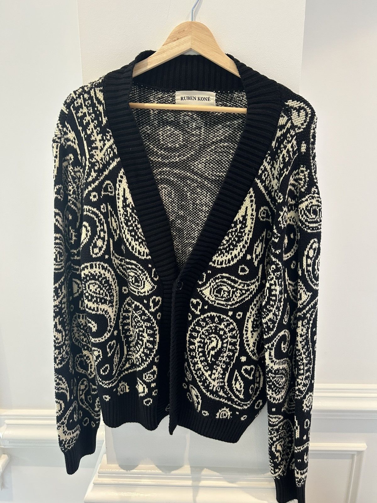 Ruben Kone Ruben Kone Paisley Cardigan Size US L / EU 52-54 / 3 - 1 Thumbnail