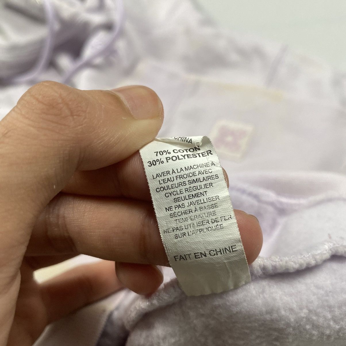 Other Distressed Trashed Glossier Lilac Pullover Size US S / EU 44-46 / 1 - 10 Thumbnail