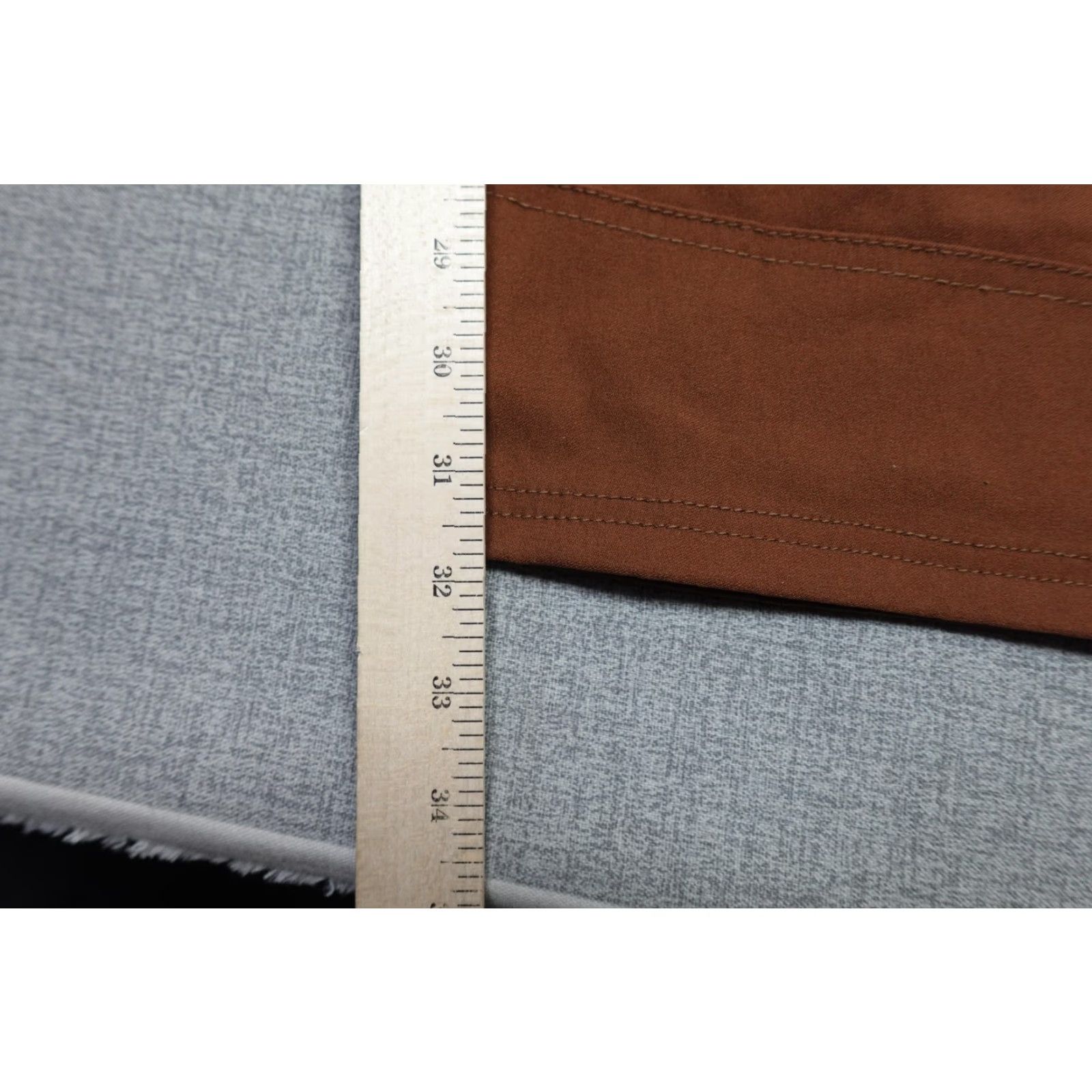 Prana prAna Stretch Zion Slim Pant II Mens 40x32 Brown Hiking Travel Khakis Outdoorsn Pants Size US 40 / EU 56 - 5 Thumbnail
