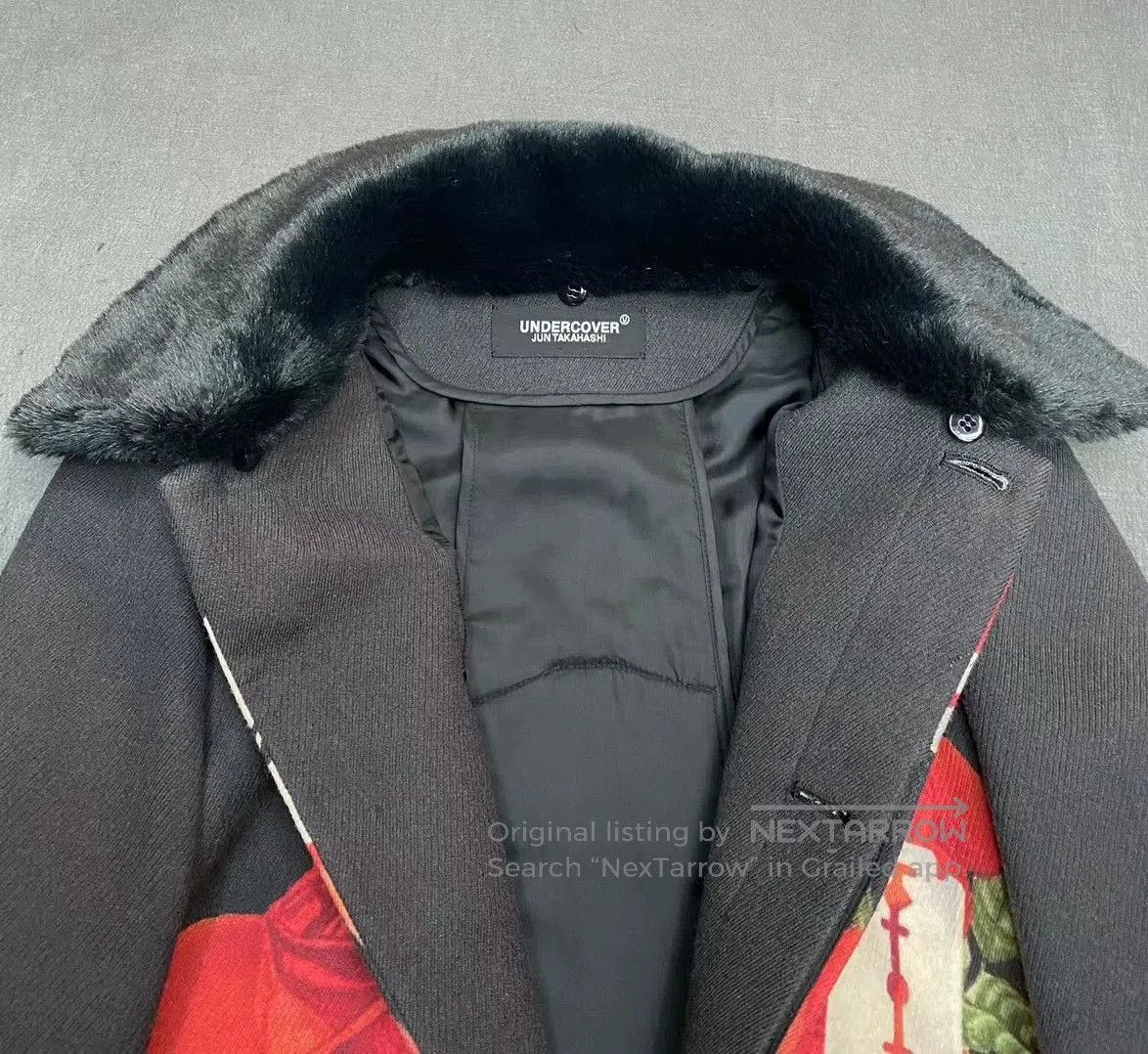 Jun Takahashi Undercover UC Coat Rose Print Men's. Size US M / EU 48-50 / 2 - 3 Thumbnail