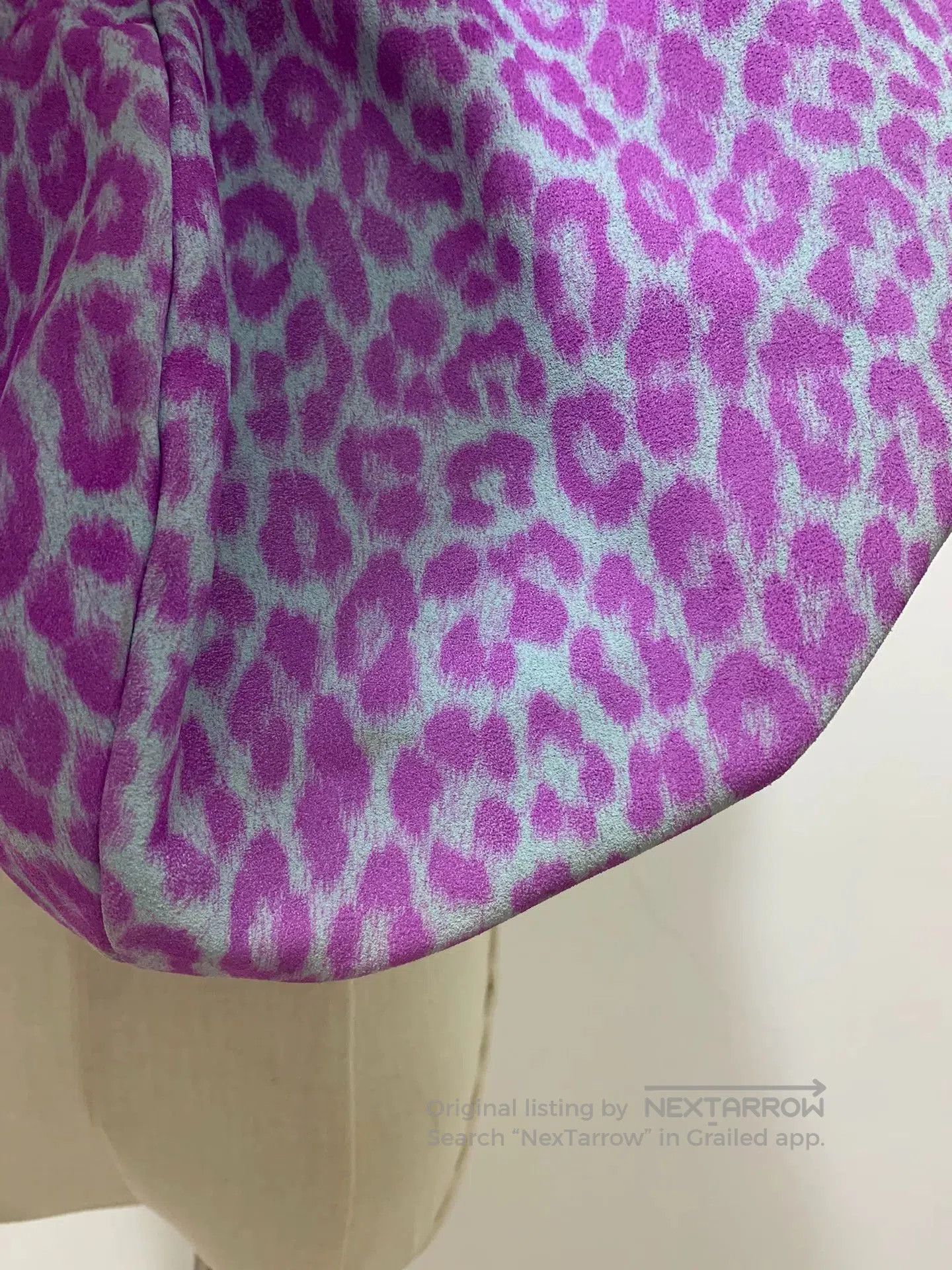 Vivienne Westwood Vivienne Westwood Purple Leopard Tiger Head Bag. Size ONE SIZE - 9 Thumbnail