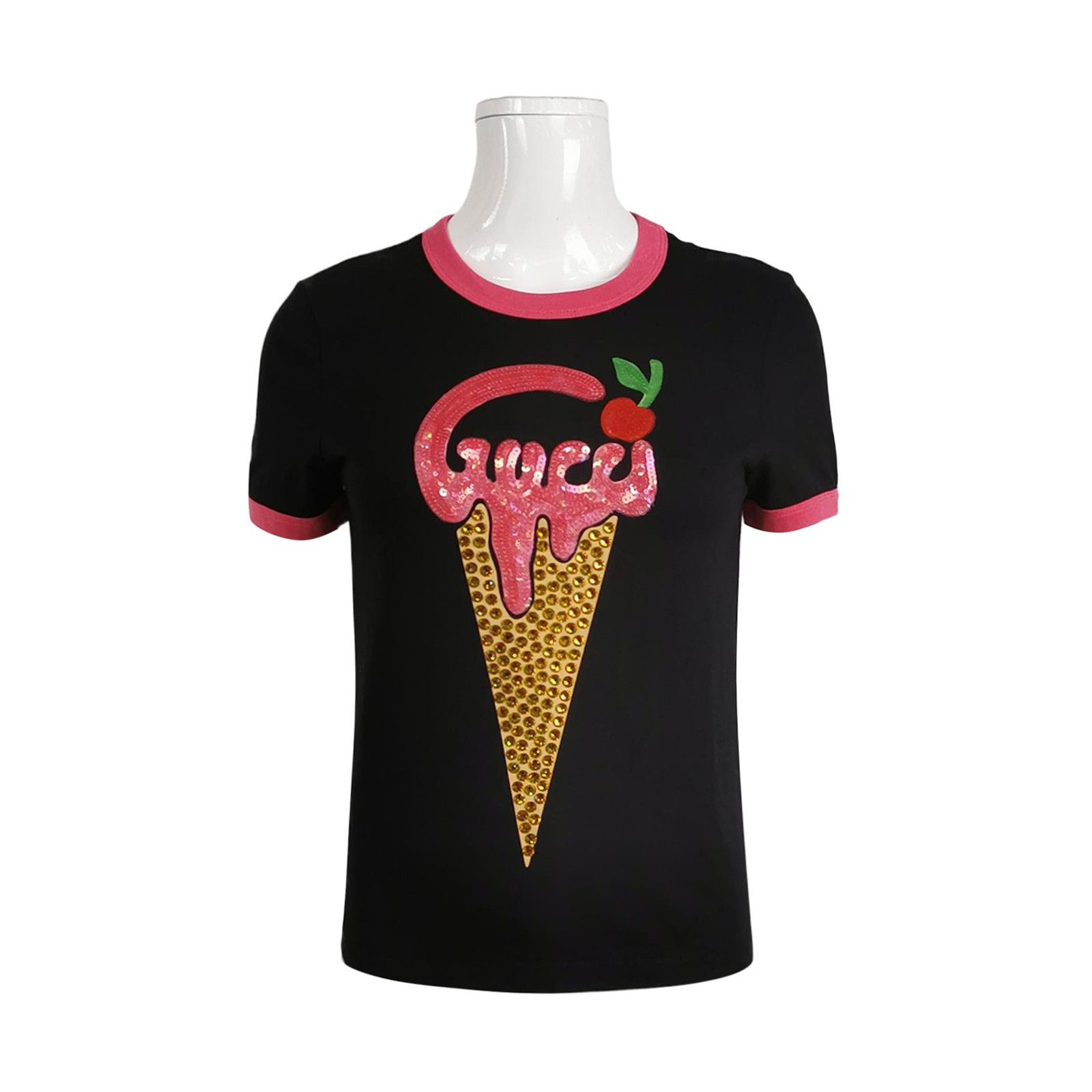 Gucci Gucci Women xs Short Sleeve Shirts Size XS / US 0-2 / IT 36-38 - 1 Thumbnail