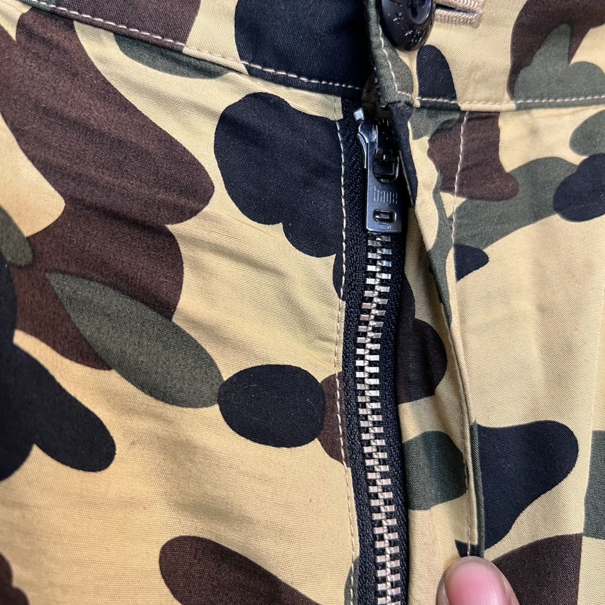 Bape Bape Shark Green Camo Track Pants Size US 39 - 7 Thumbnail